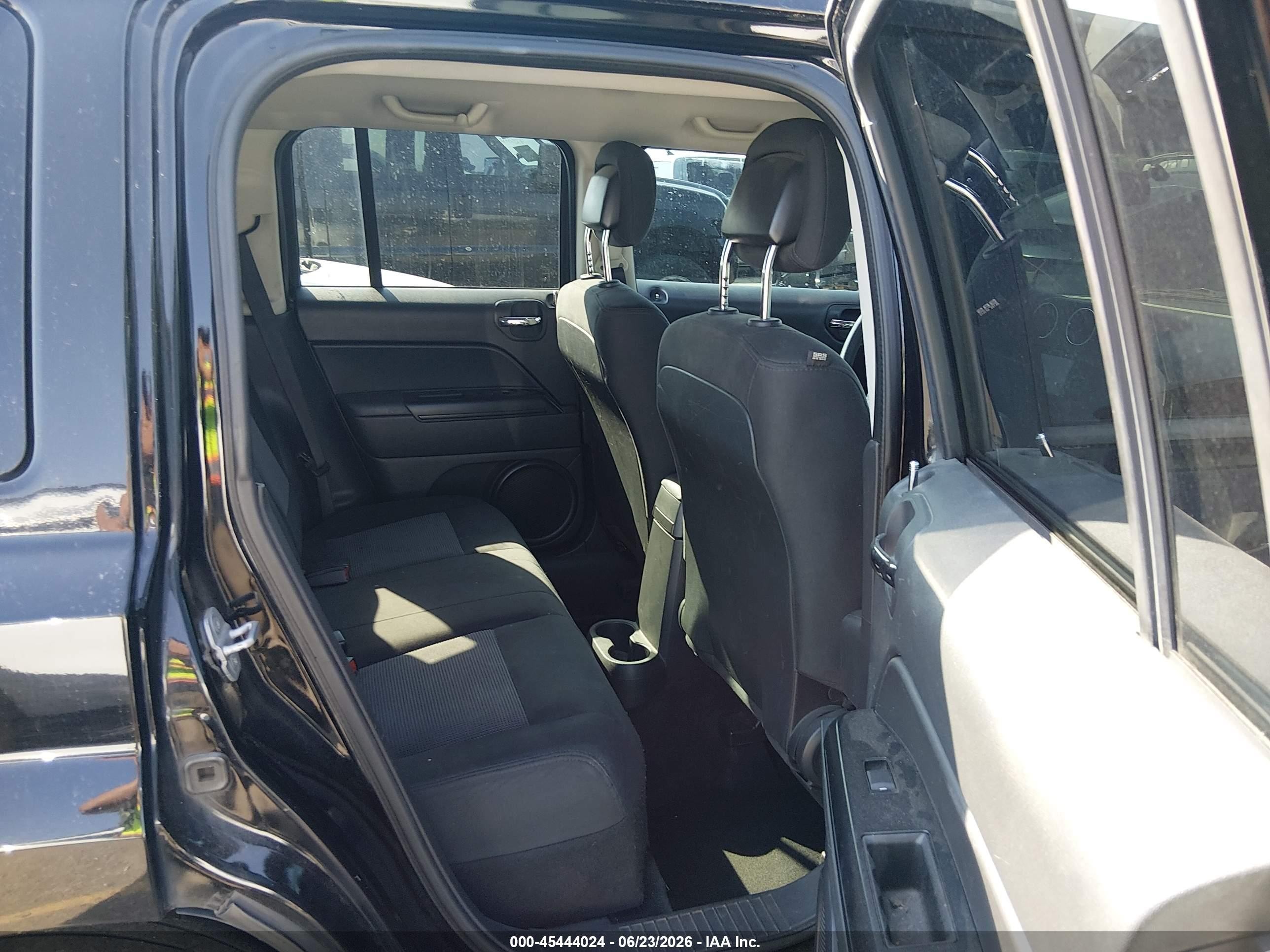2013 Jeep Patriot Sport Black vin: 1C4NJRBB3DD262793