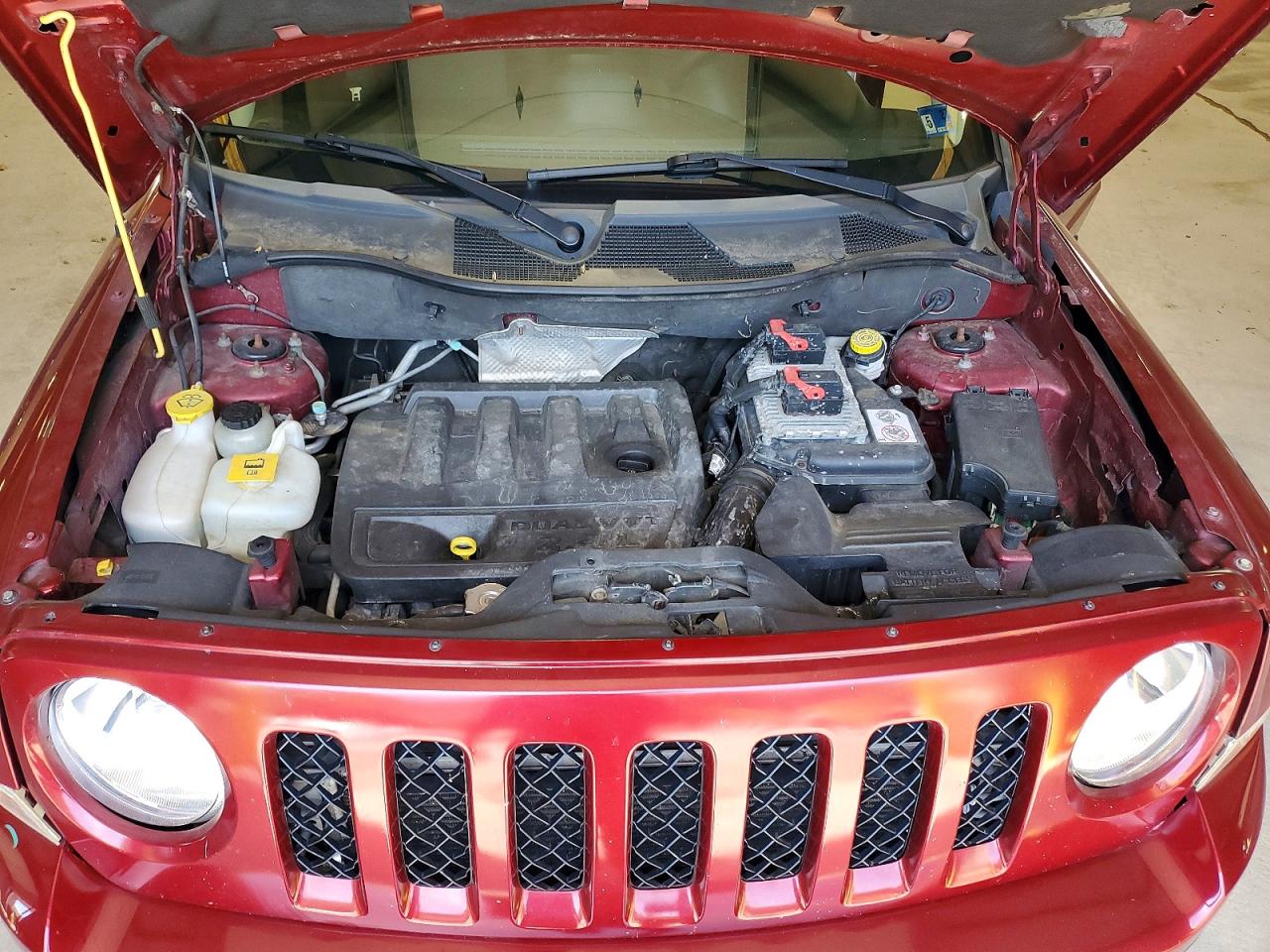 2013 Jeep Patriot Sport Burgundy vin: 1C4NJRBB3DD263412