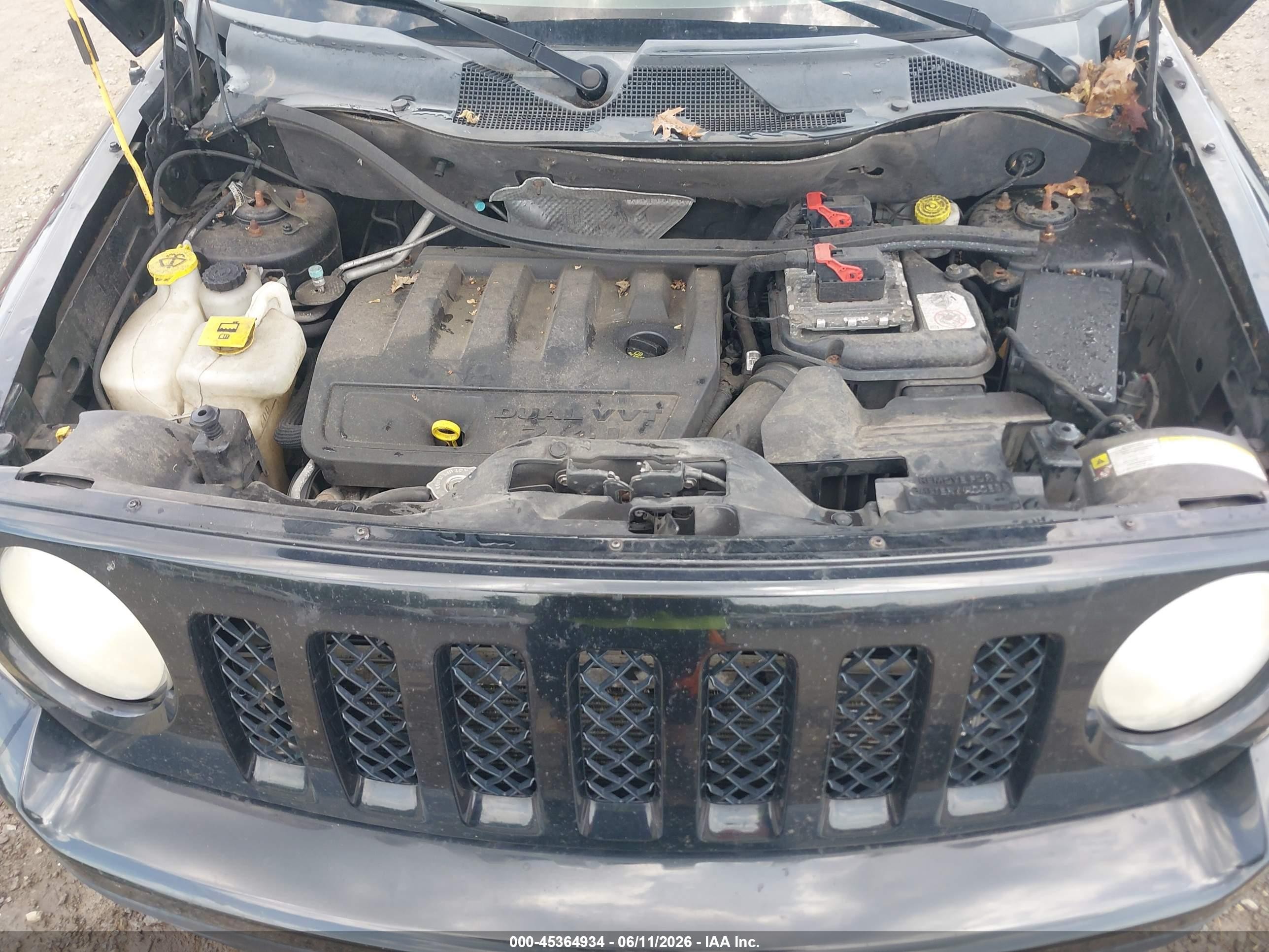 2013 Jeep Patriot Sport Black vin: 1C4NJRBB3DD271719