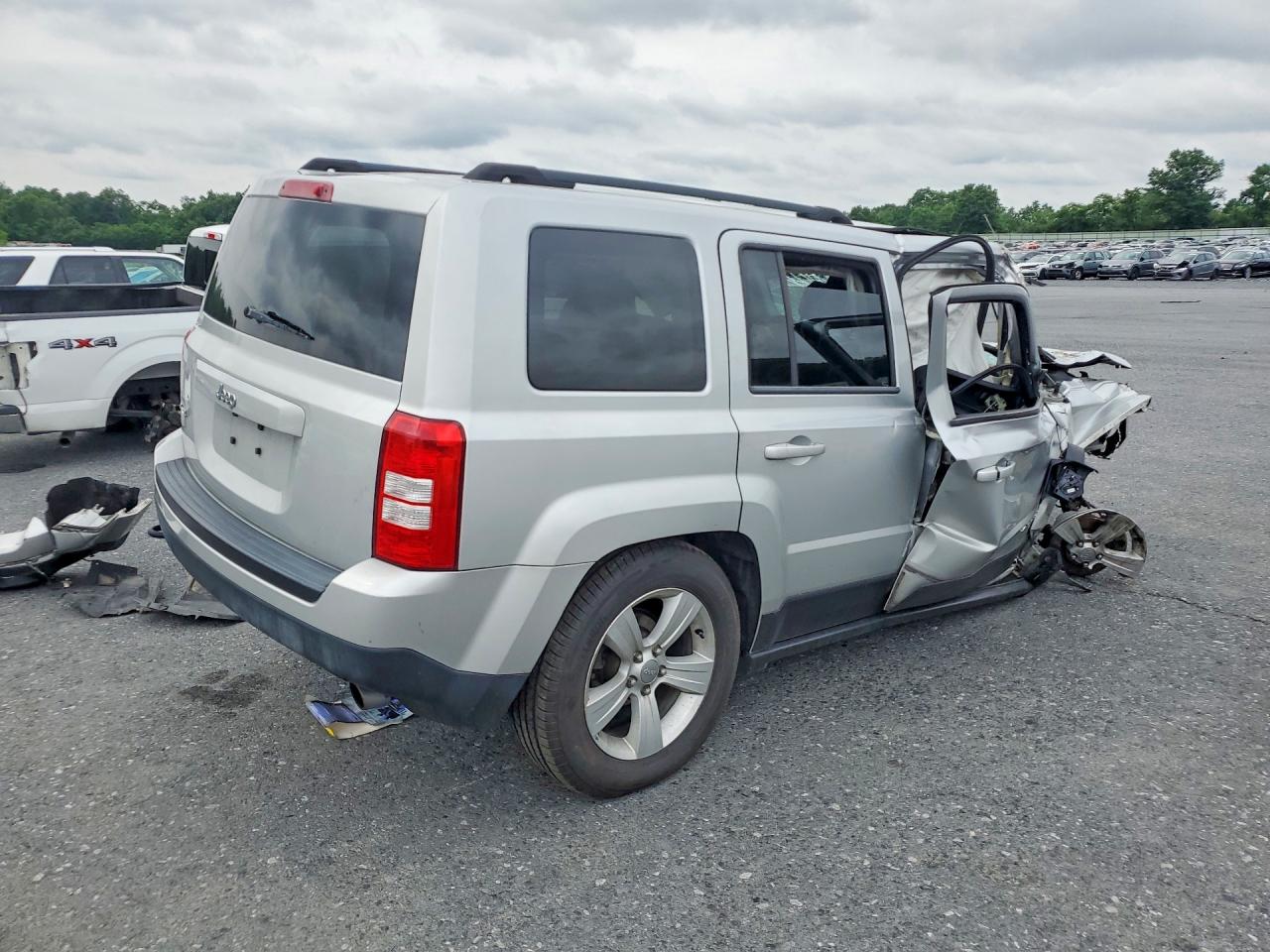 2014 Jeep Patriot Sport Silver vin: 1C4NJRBB3ED544837