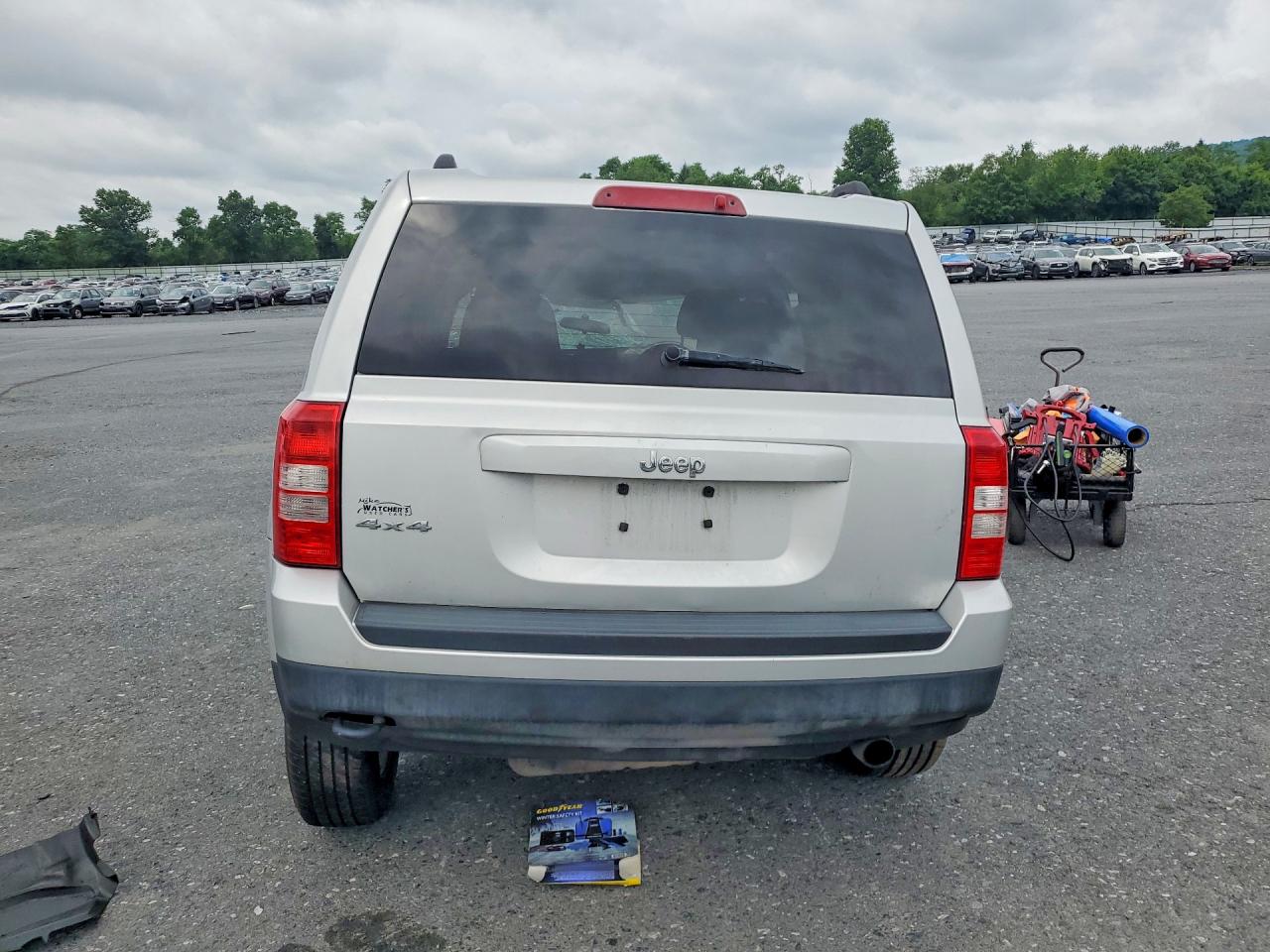 2014 Jeep Patriot Sport Silver vin: 1C4NJRBB3ED544837