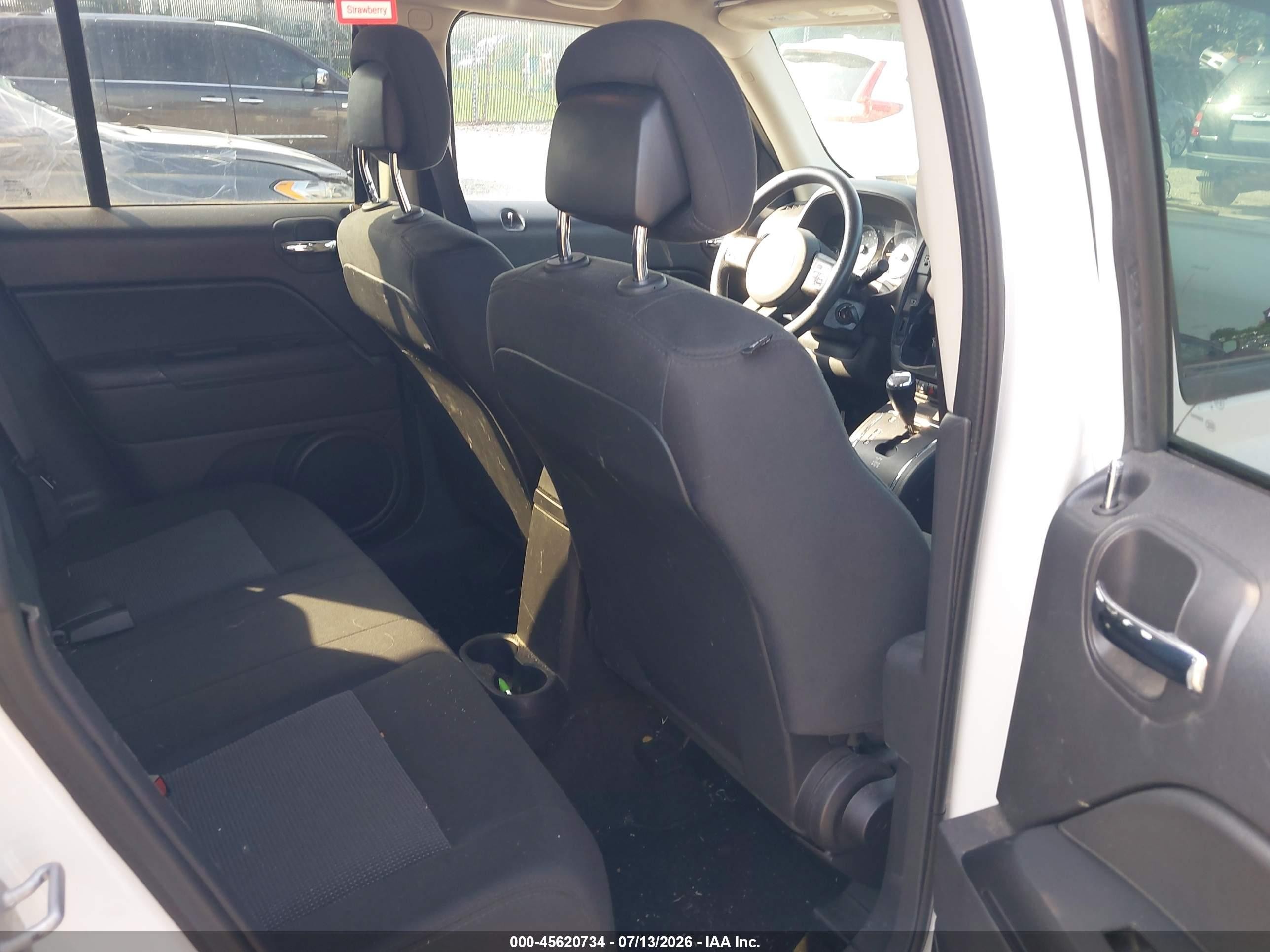 2014 Jeep Patriot Sport Белый vin: 1C4NJRBB3ED598686