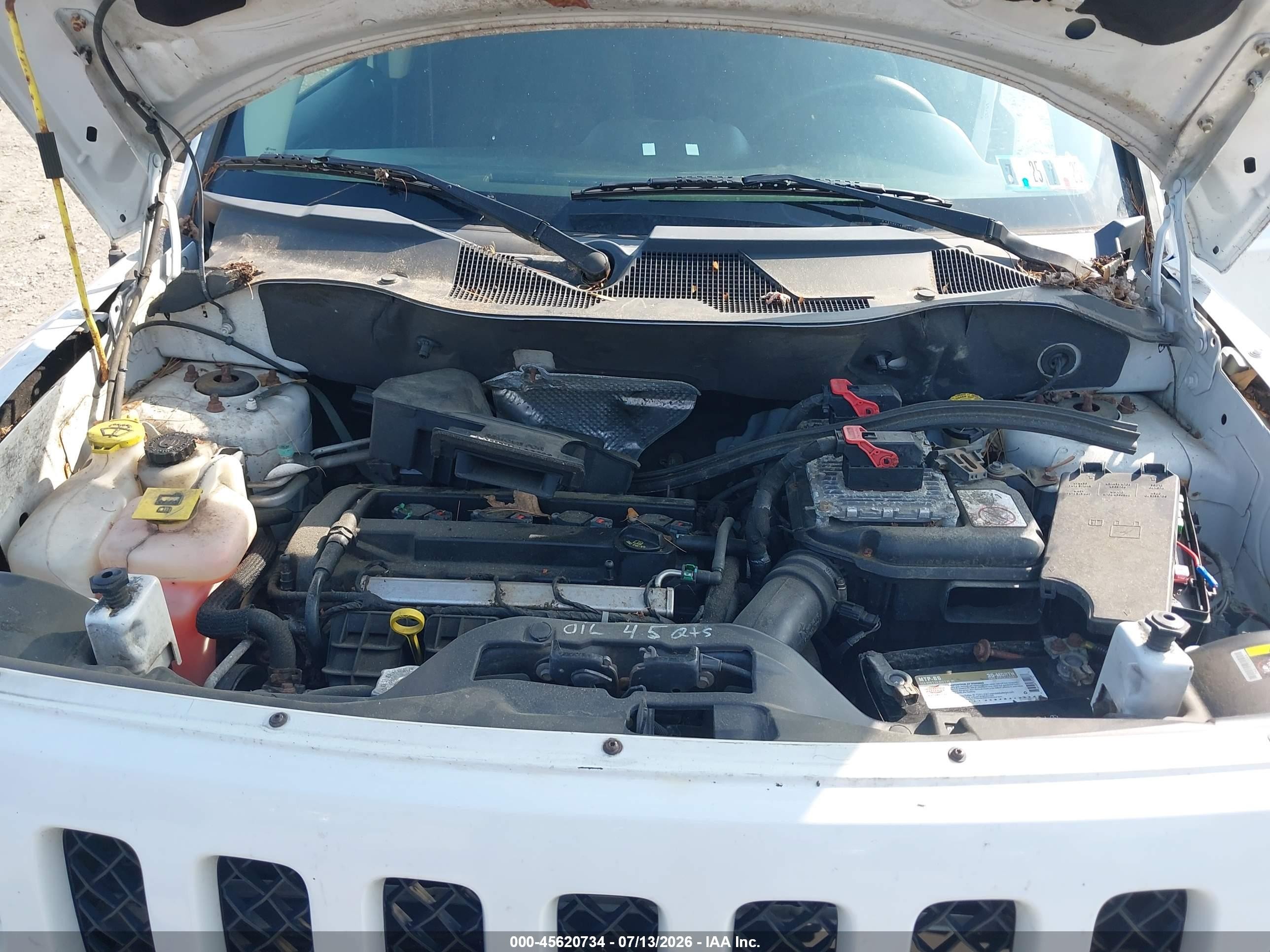2014 Jeep Patriot Sport Белый vin: 1C4NJRBB3ED598686