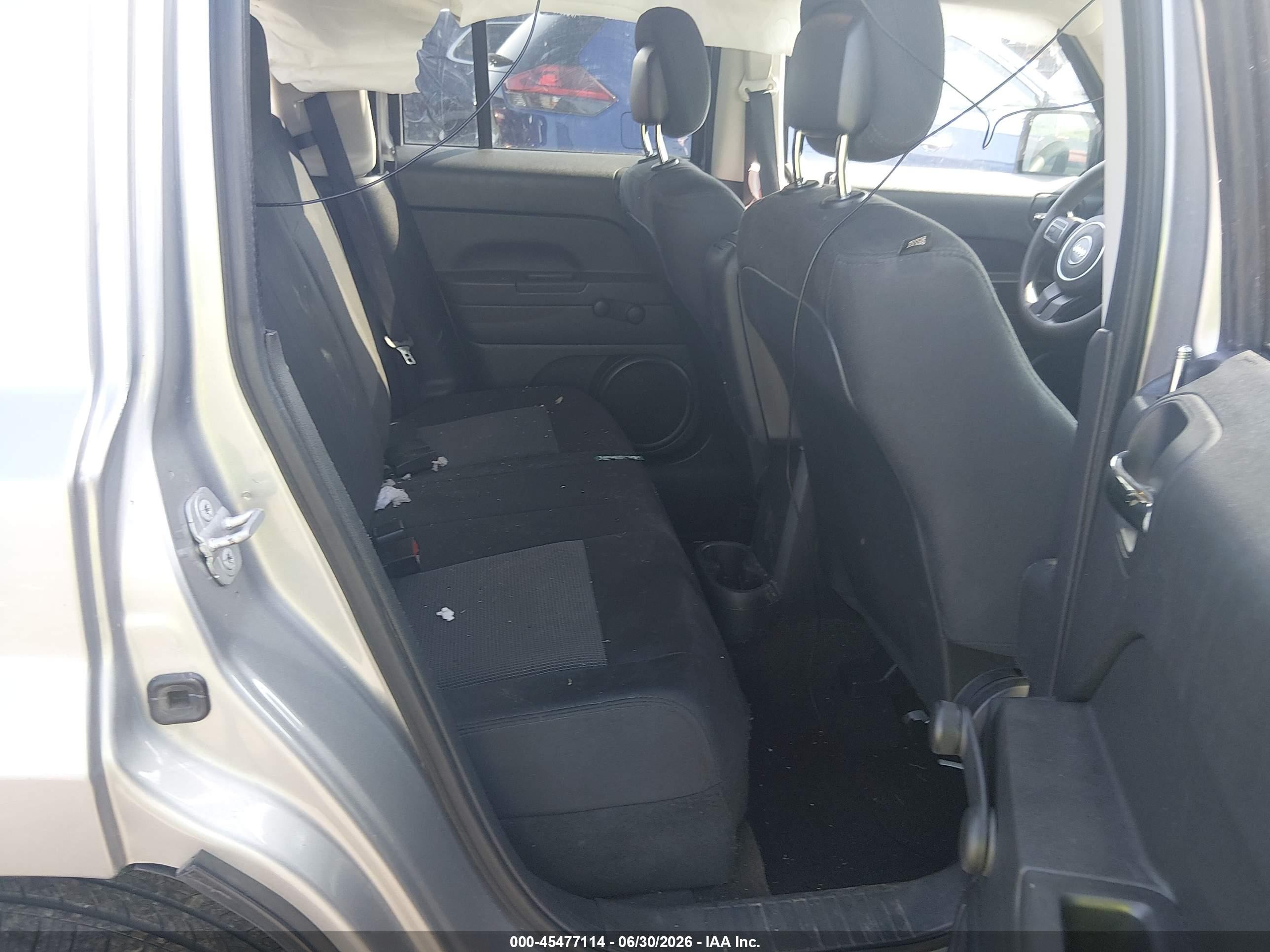2014 Jeep Patriot Sport Серебряный vin: 1C4NJRBB3ED751812