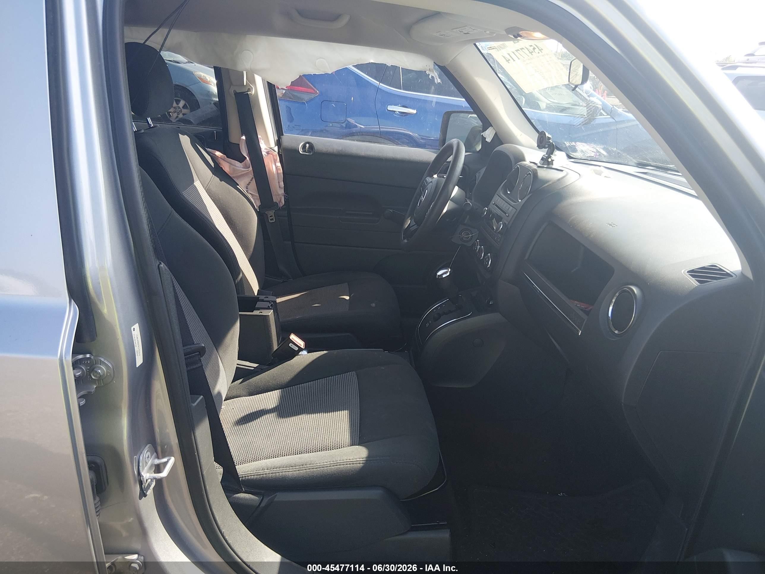 2014 Jeep Patriot Sport Серебряный vin: 1C4NJRBB3ED751812