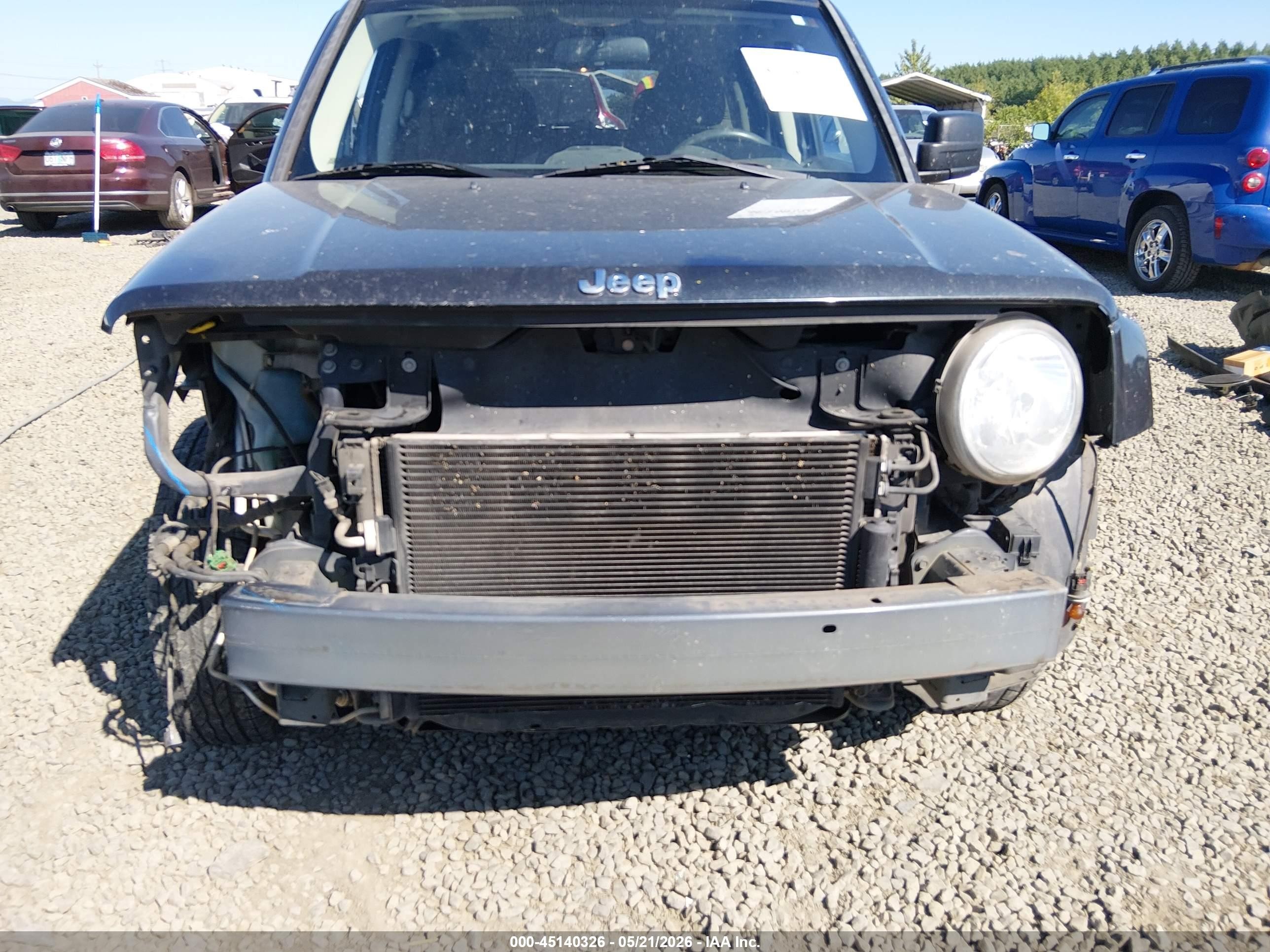 2015 Jeep Patriot Sport Gray vin: 1C4NJRBB3FD183398