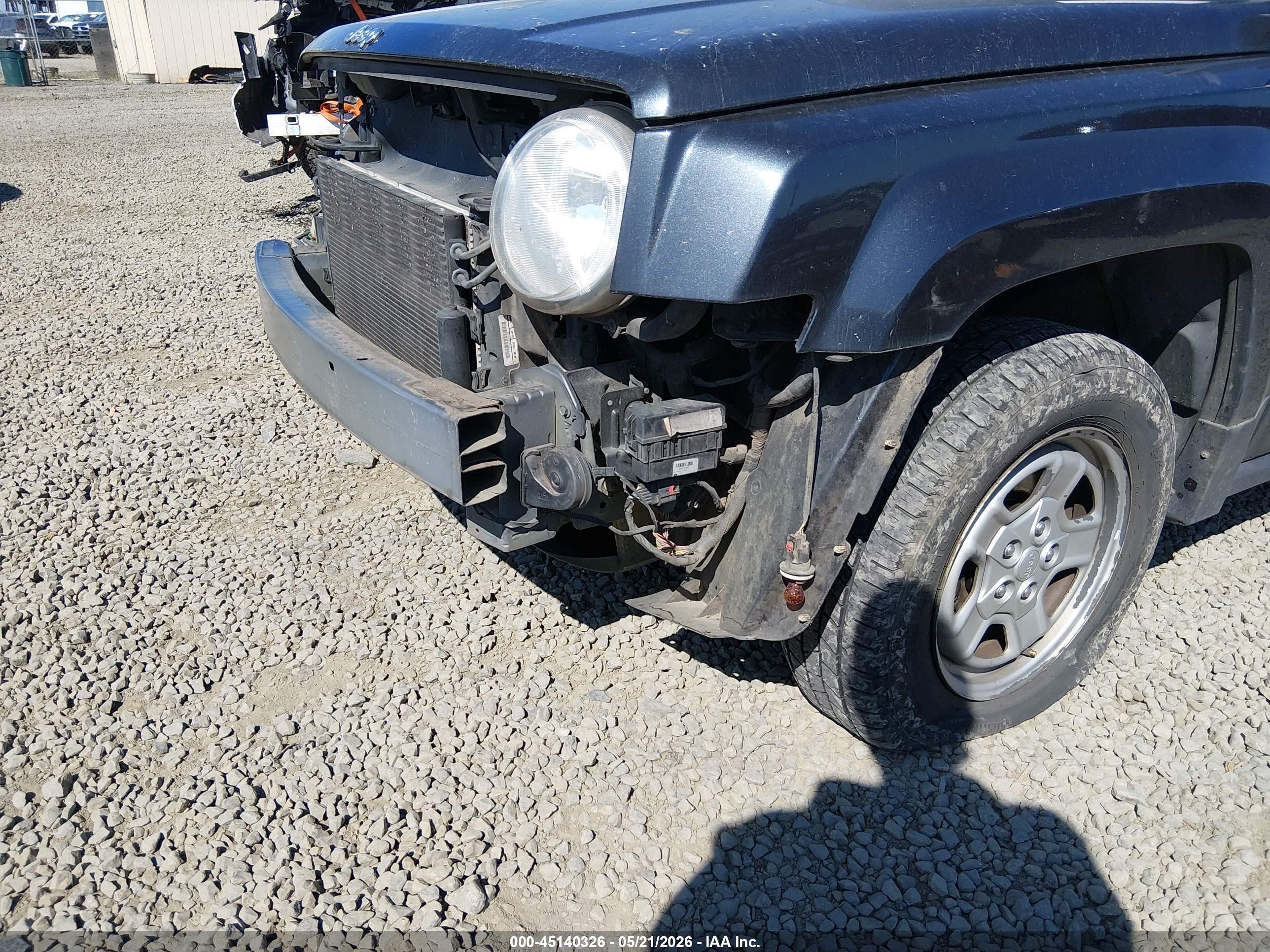 2015 Jeep Patriot Sport Gray vin: 1C4NJRBB3FD183398