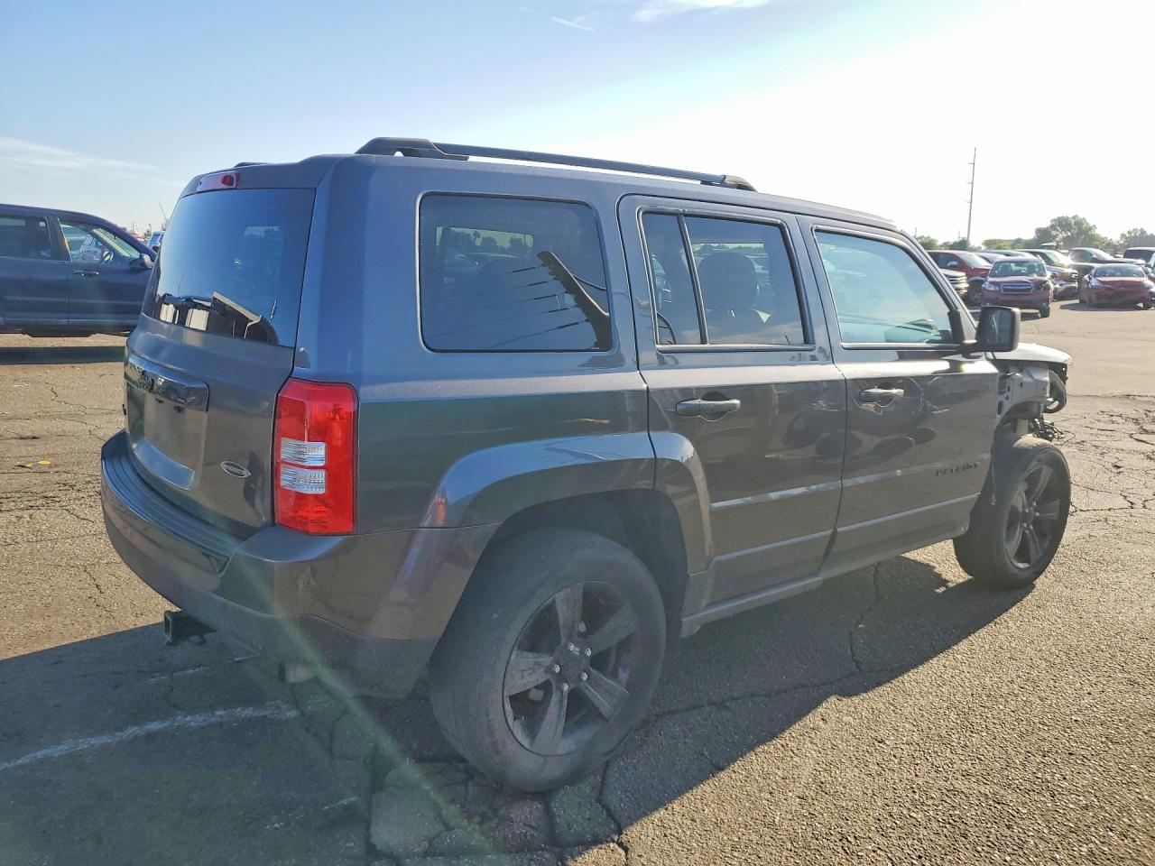 2015 Jeep Patriot Sport Gray vin: 1C4NJRBB3FD217548