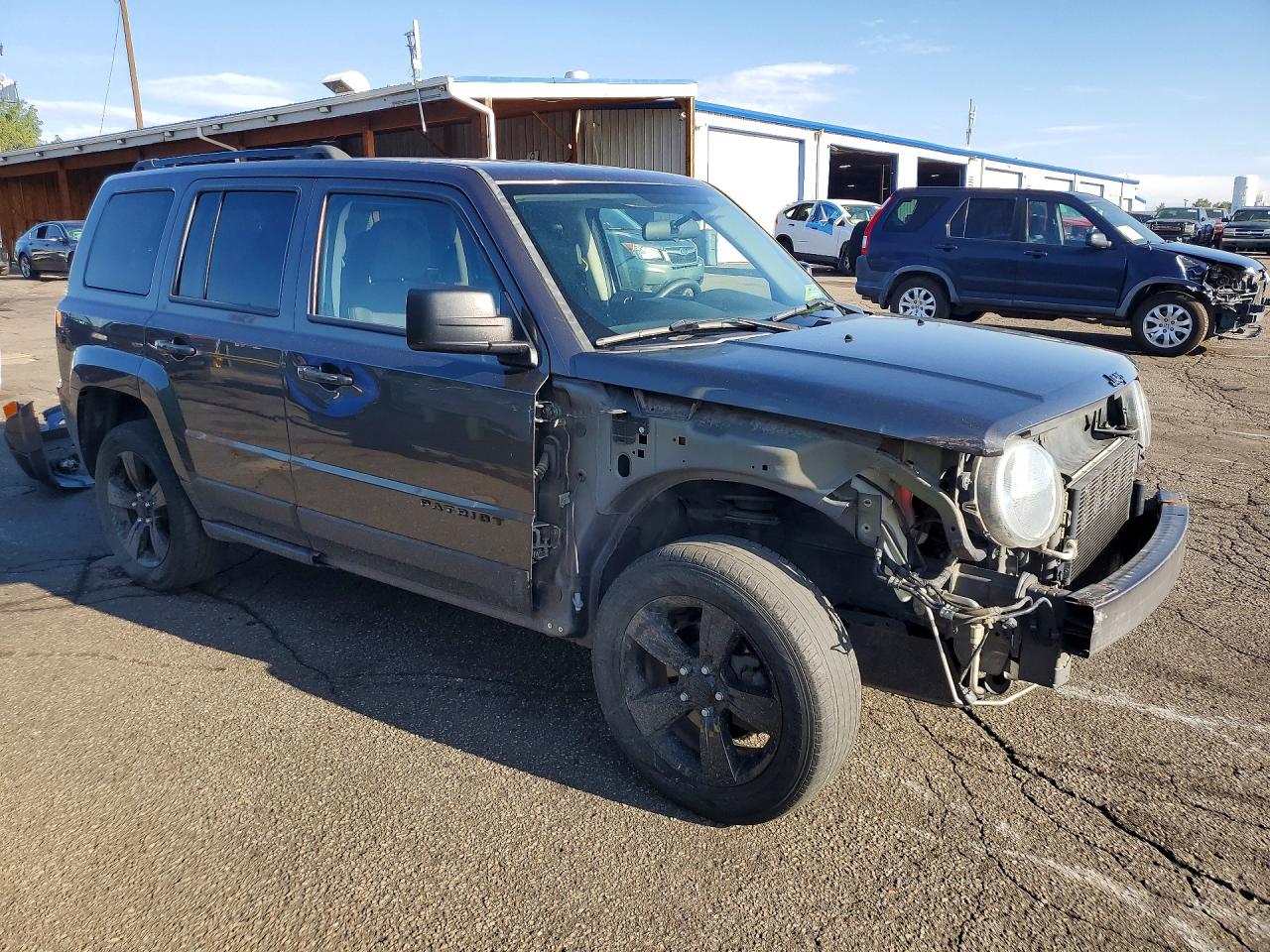 2015 Jeep Patriot Sport Gray vin: 1C4NJRBB3FD217548