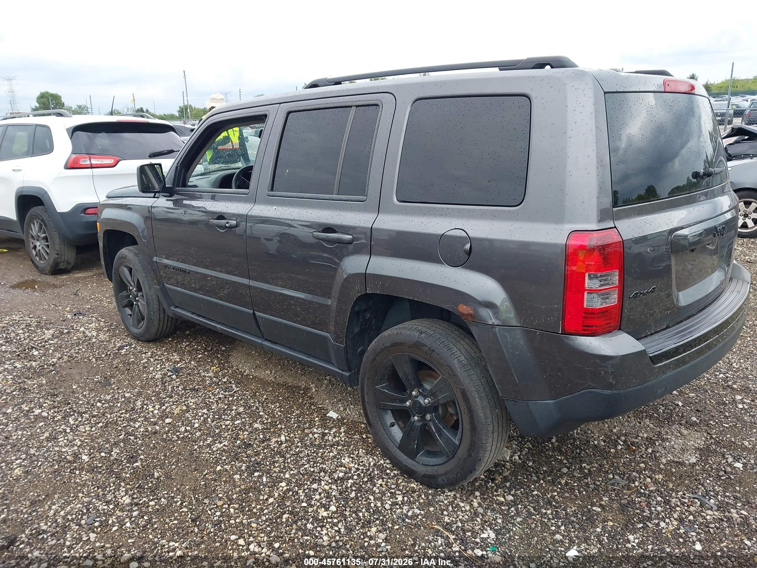 2015 Jeep Patriot Altitude Edition Silver vin: 1C4NJRBB3FD317472