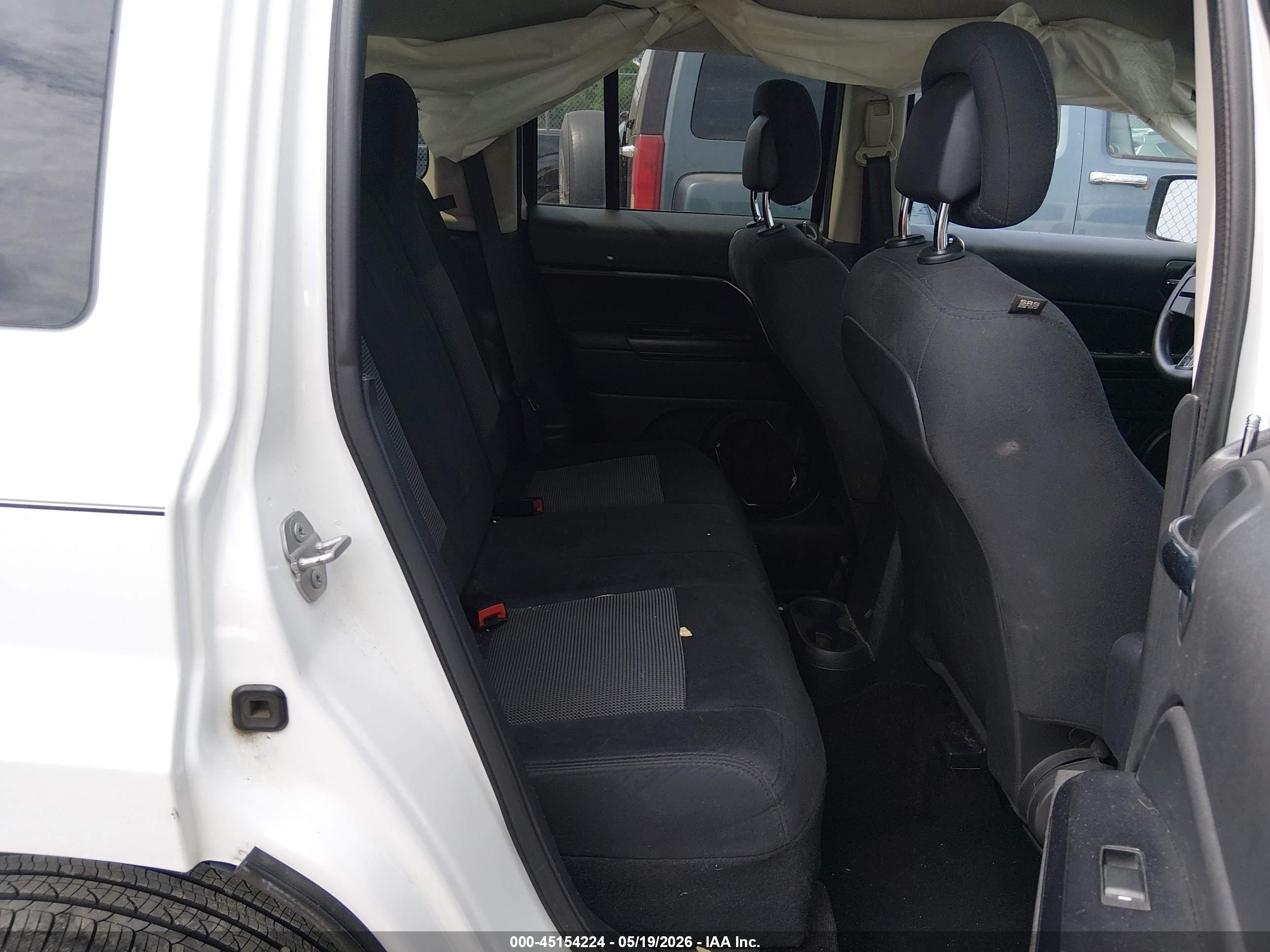 2015 Jeep Patriot Sport White vin: 1C4NJRBB3FD411996