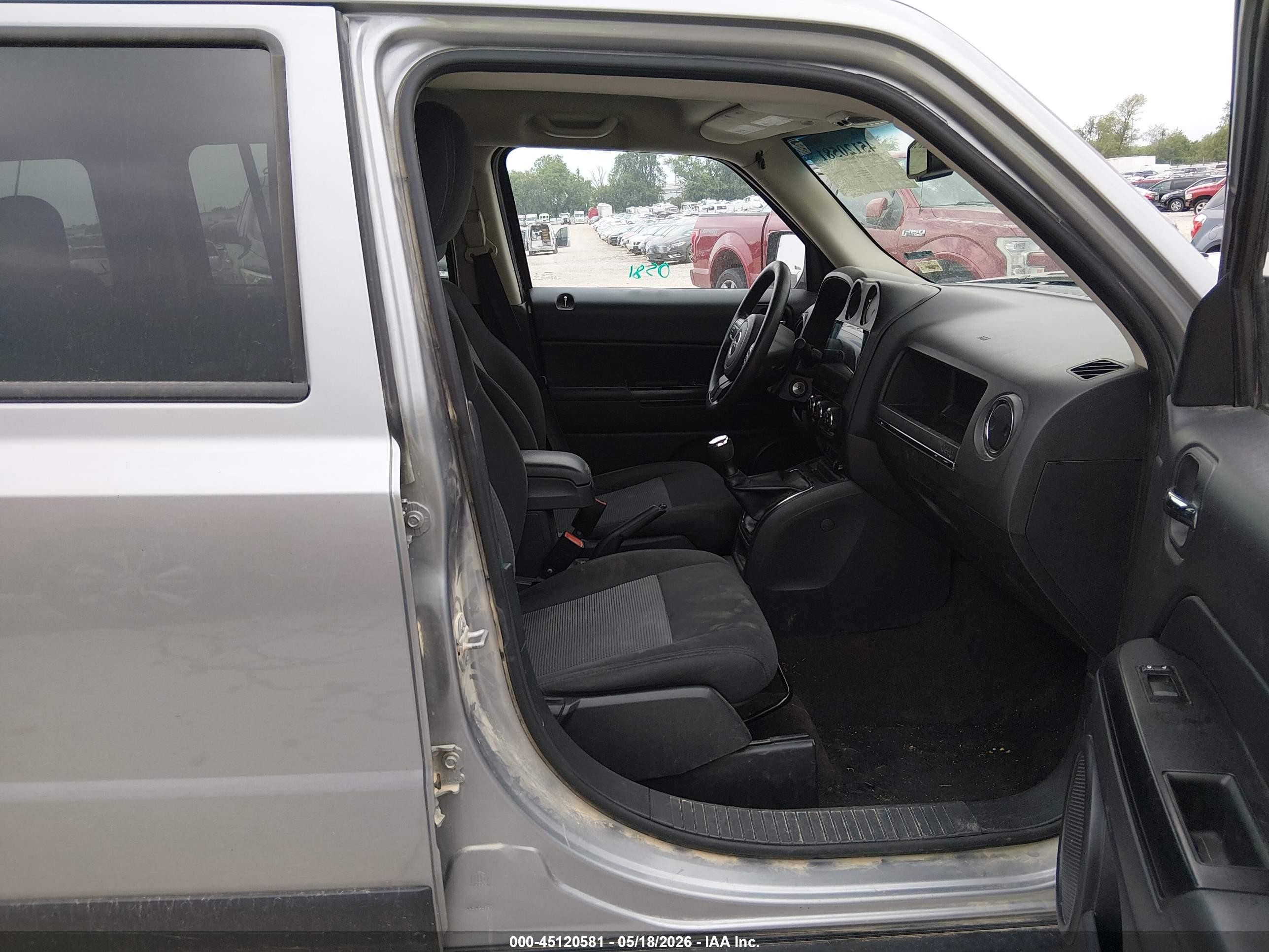 2015 Jeep Patriot Sport Silver vin: 1C4NJRBB3FD425607