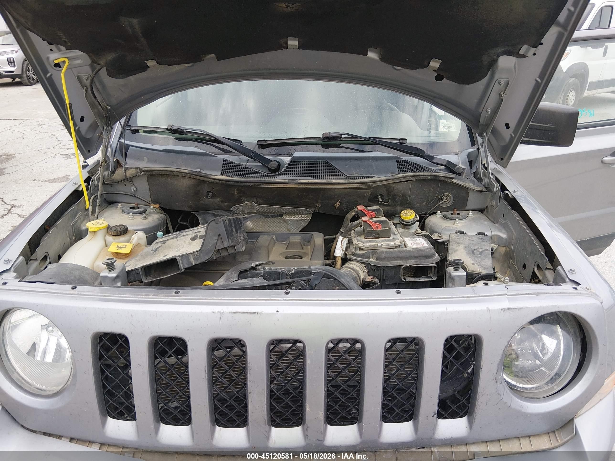 2015 Jeep Patriot Sport Silver vin: 1C4NJRBB3FD425607