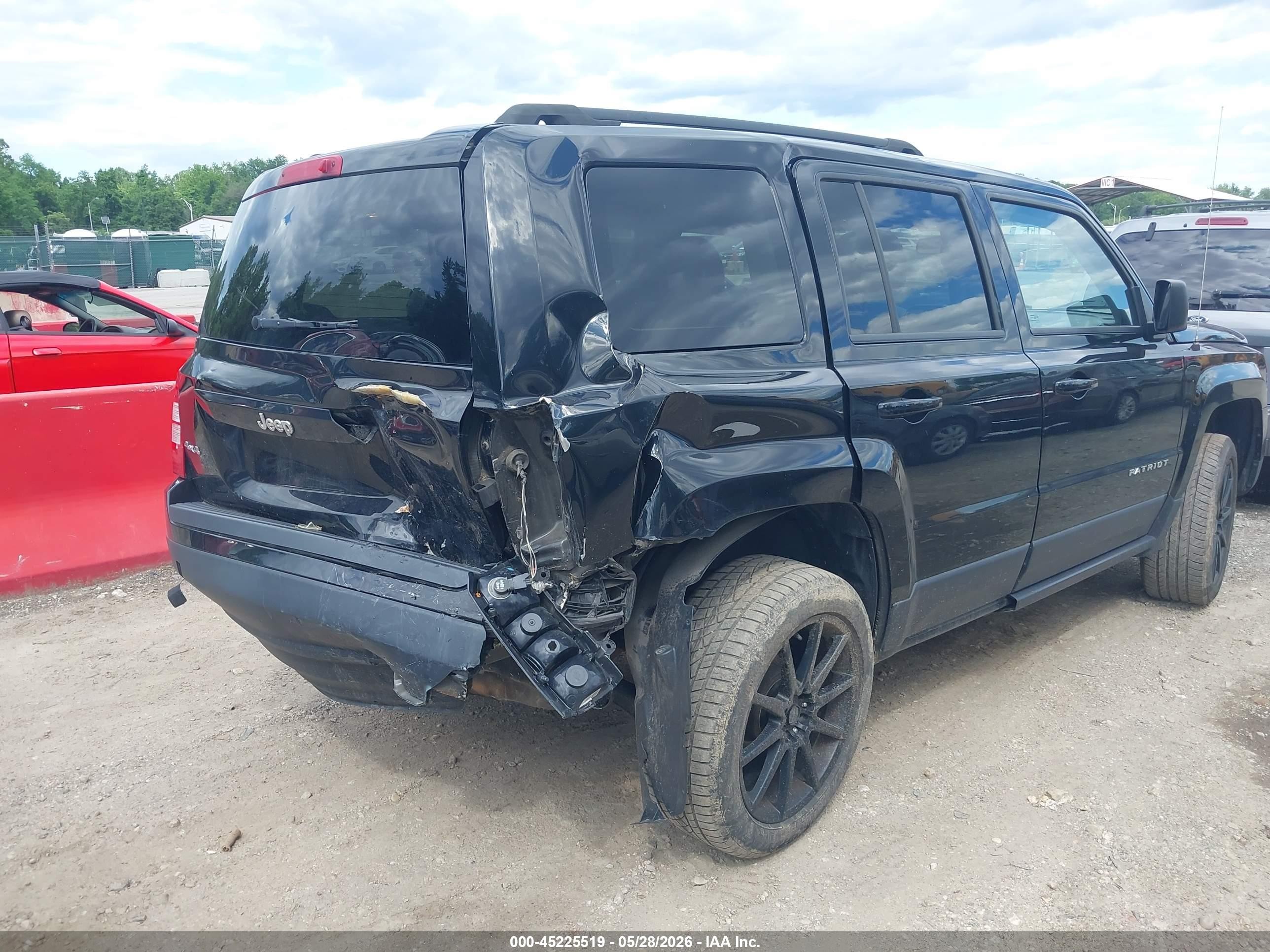 2016 Jeep Patriot Sport Black vin: 1C4NJRBB3GD692179
