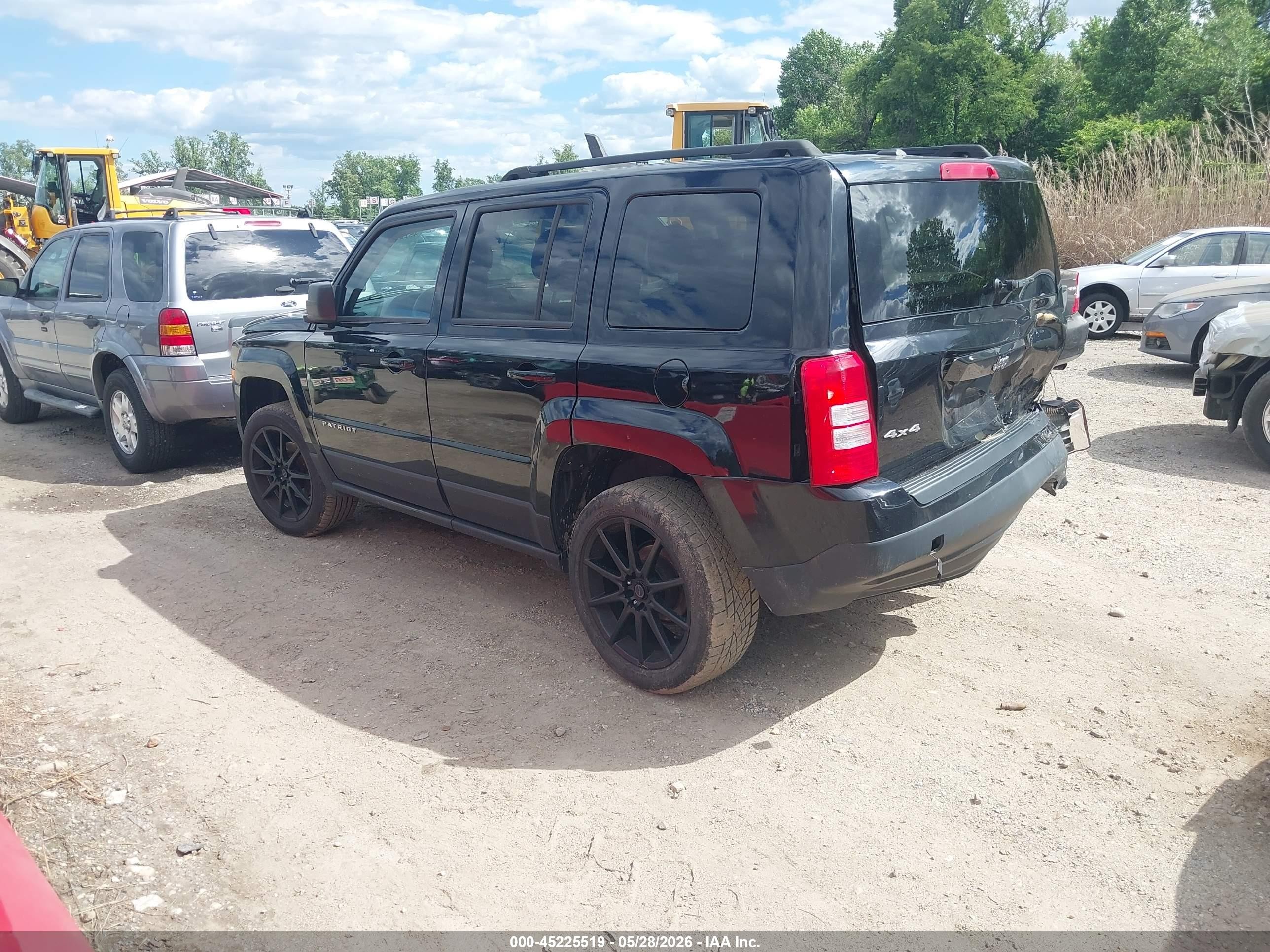 2016 Jeep Patriot Sport Black vin: 1C4NJRBB3GD692179