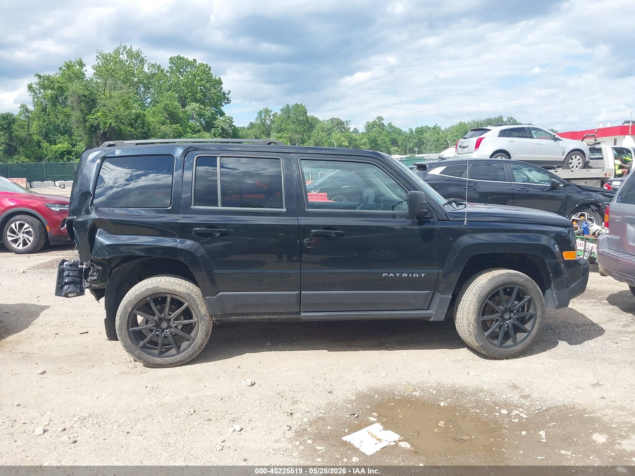 2016 Jeep Patriot Sport Black vin: 1C4NJRBB3GD692179