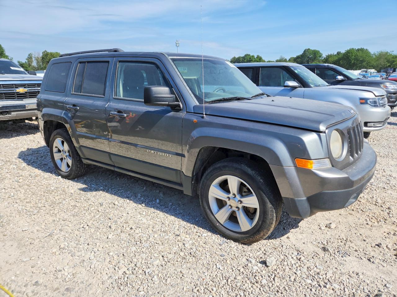 2012 Jeep Patriot Sport Gray vin: 1C4NJRBB4CD613323