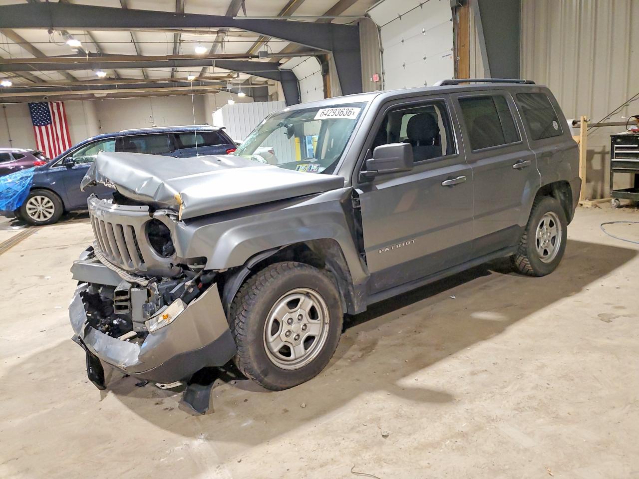 2012 Jeep Patriot Sport Silver vin: 1C4NJRBB4CD613404