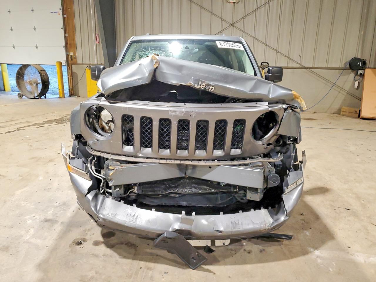 2012 Jeep Patriot Sport Silver vin: 1C4NJRBB4CD613404