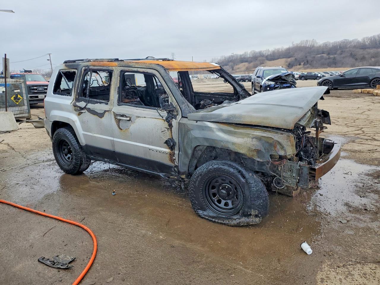 2013 Jeep Patriot Sport Silver vin: 1C4NJRBB4DD190454