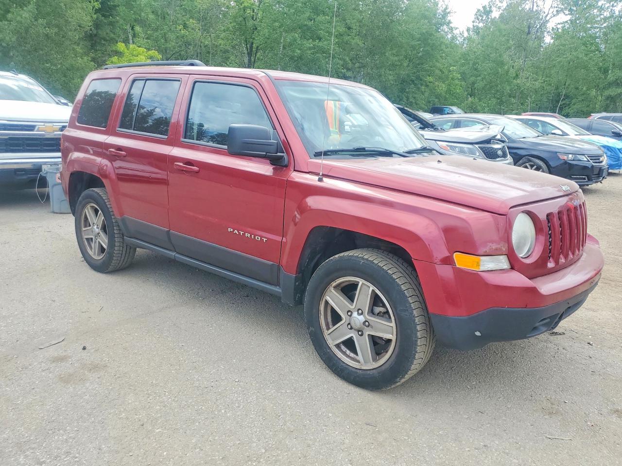 2013 Jeep Patriot Sport Red vin: 1C4NJRBB4DD203364