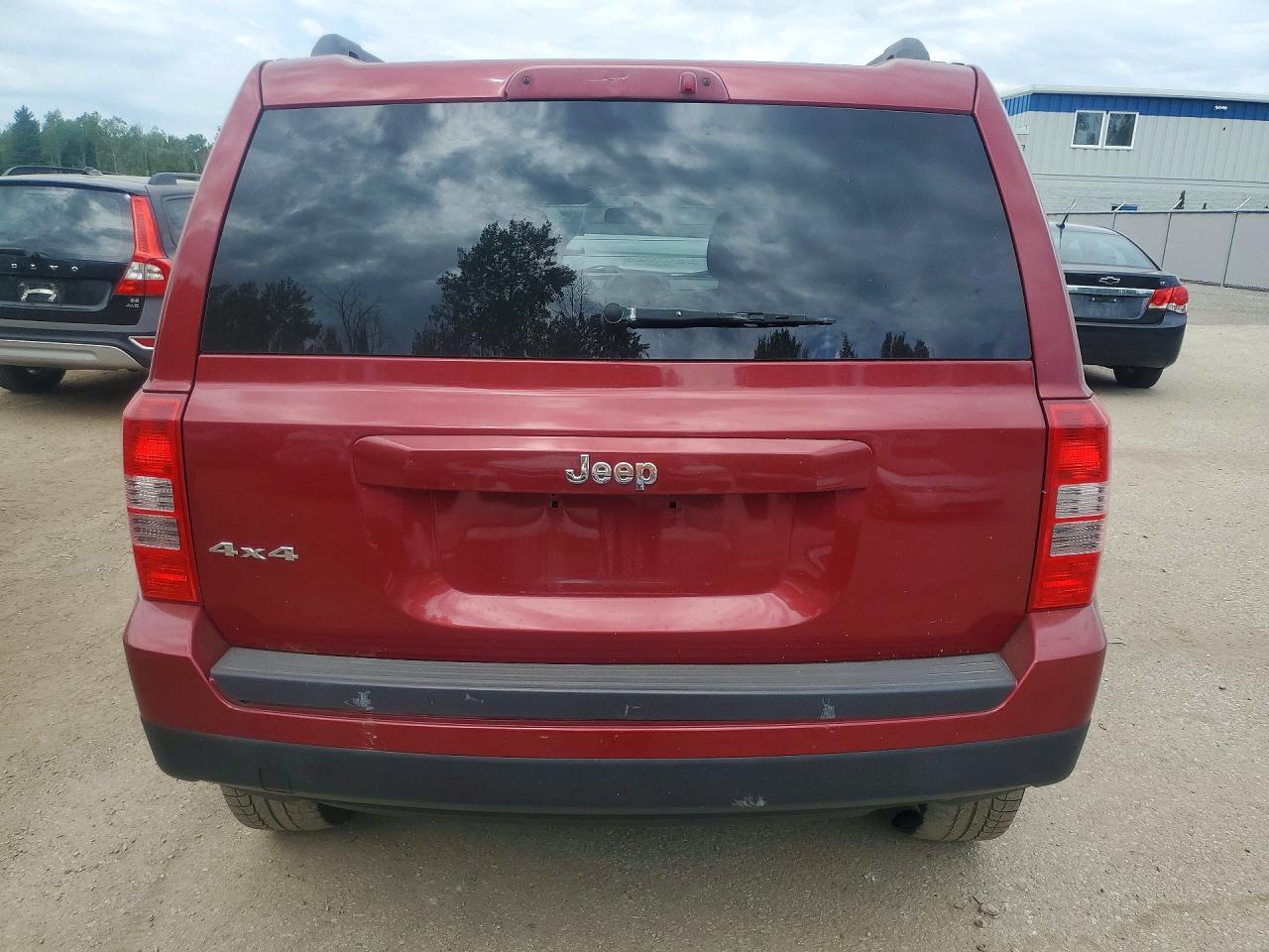 2013 Jeep Patriot Sport Red vin: 1C4NJRBB4DD203364