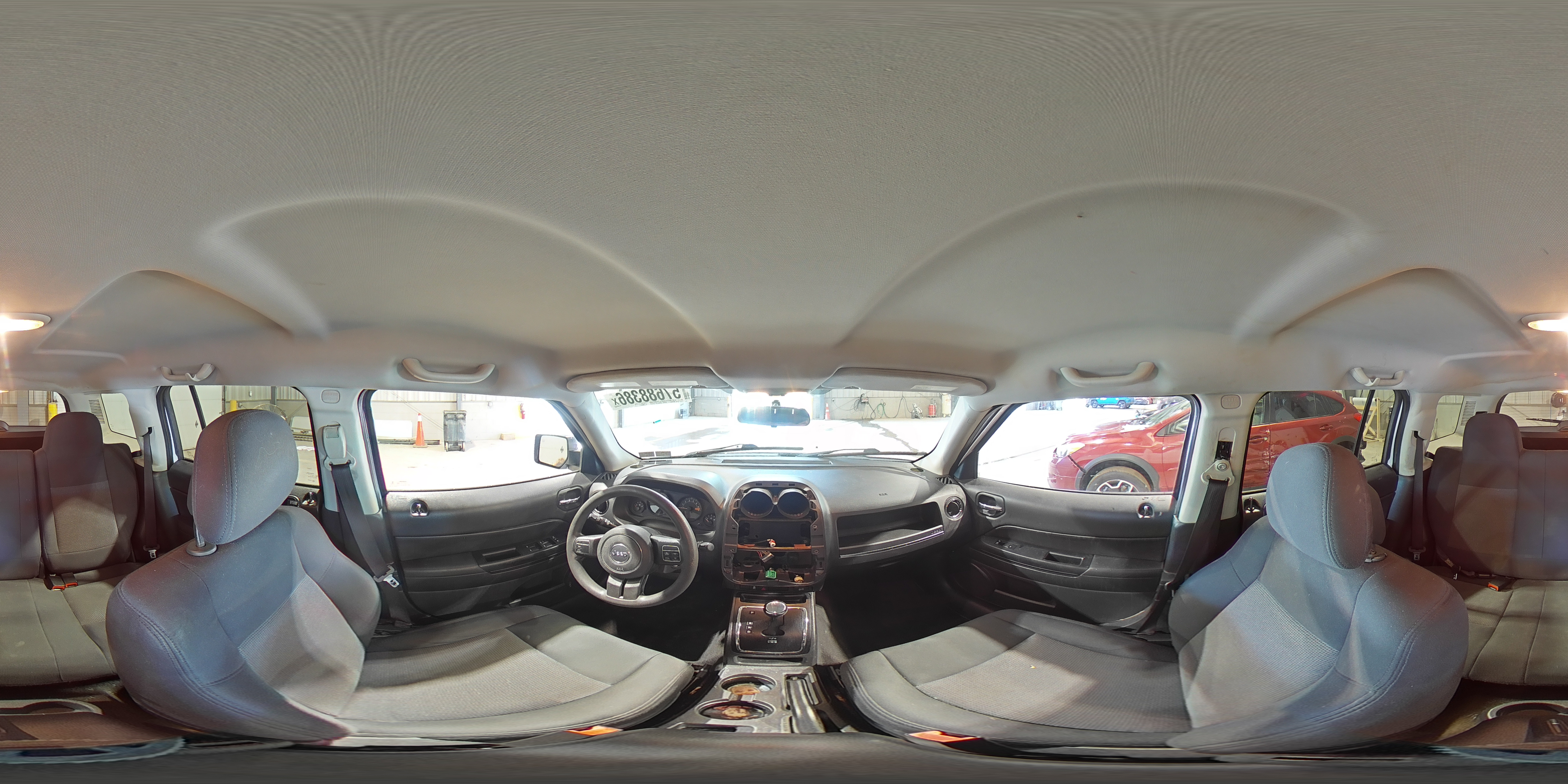 2014 Jeep Patriot Sport White vin: 1C4NJRBB4ED558231