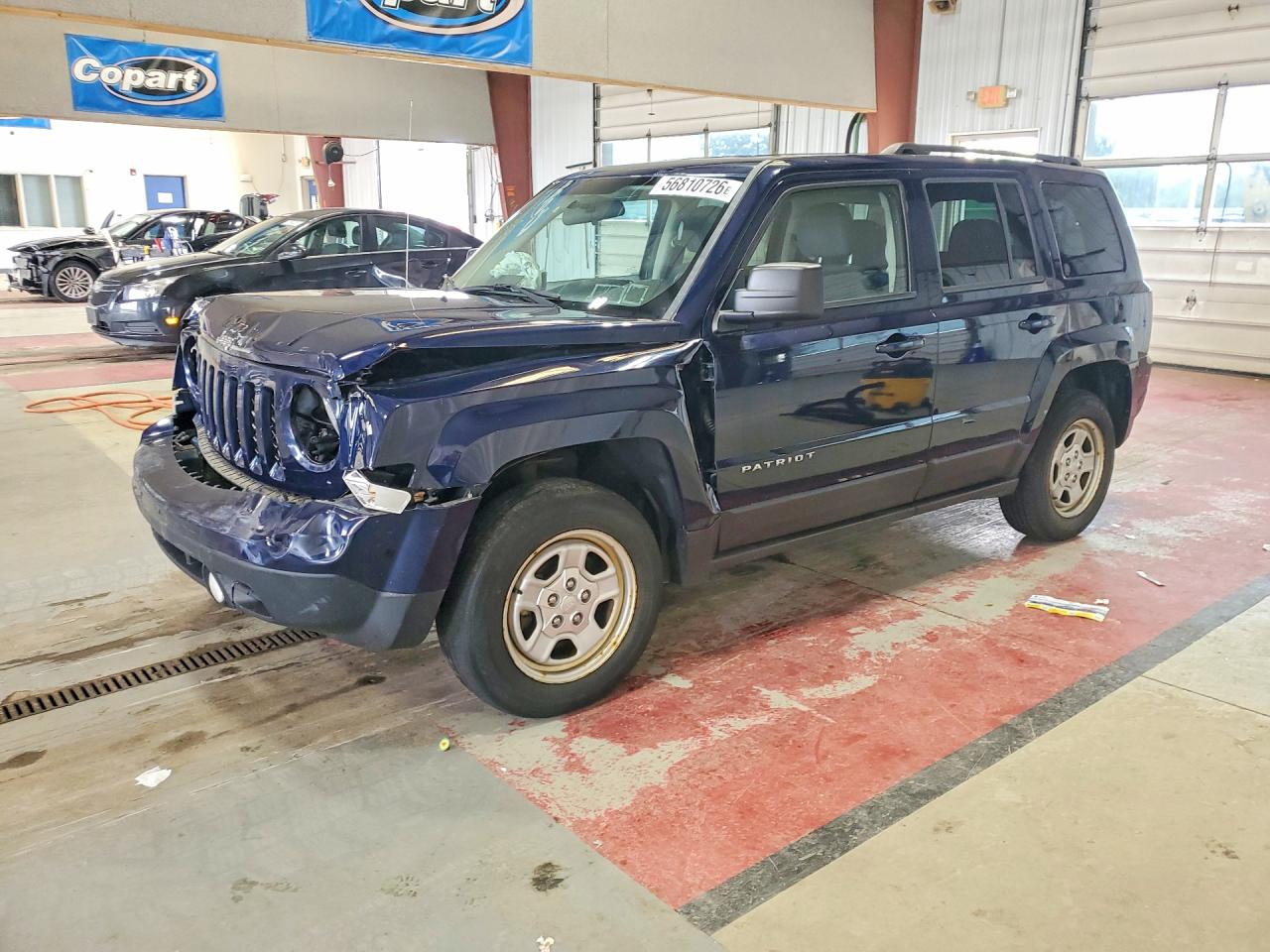 2014 Jeep Patriot Sport Blue vin: 1C4NJRBB4ED592976