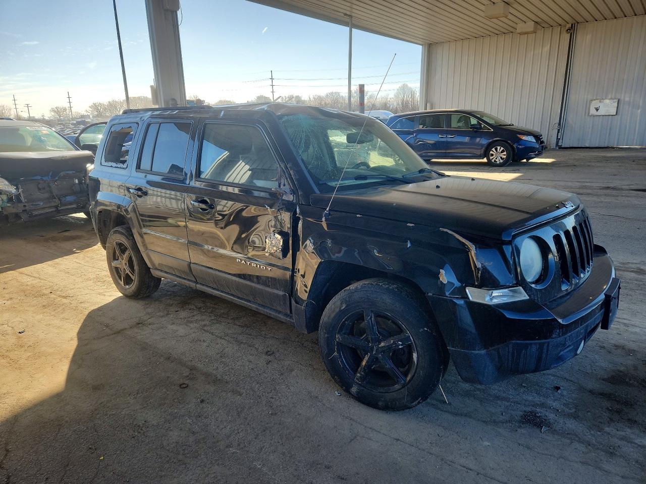 2014 Jeep Patriot Sport Black vin: 1C4NJRBB4ED696352