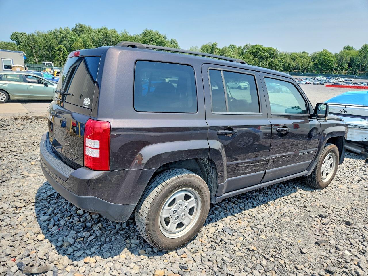 2014 Jeep Patriot Sport Gray vin: 1C4NJRBB4ED828834