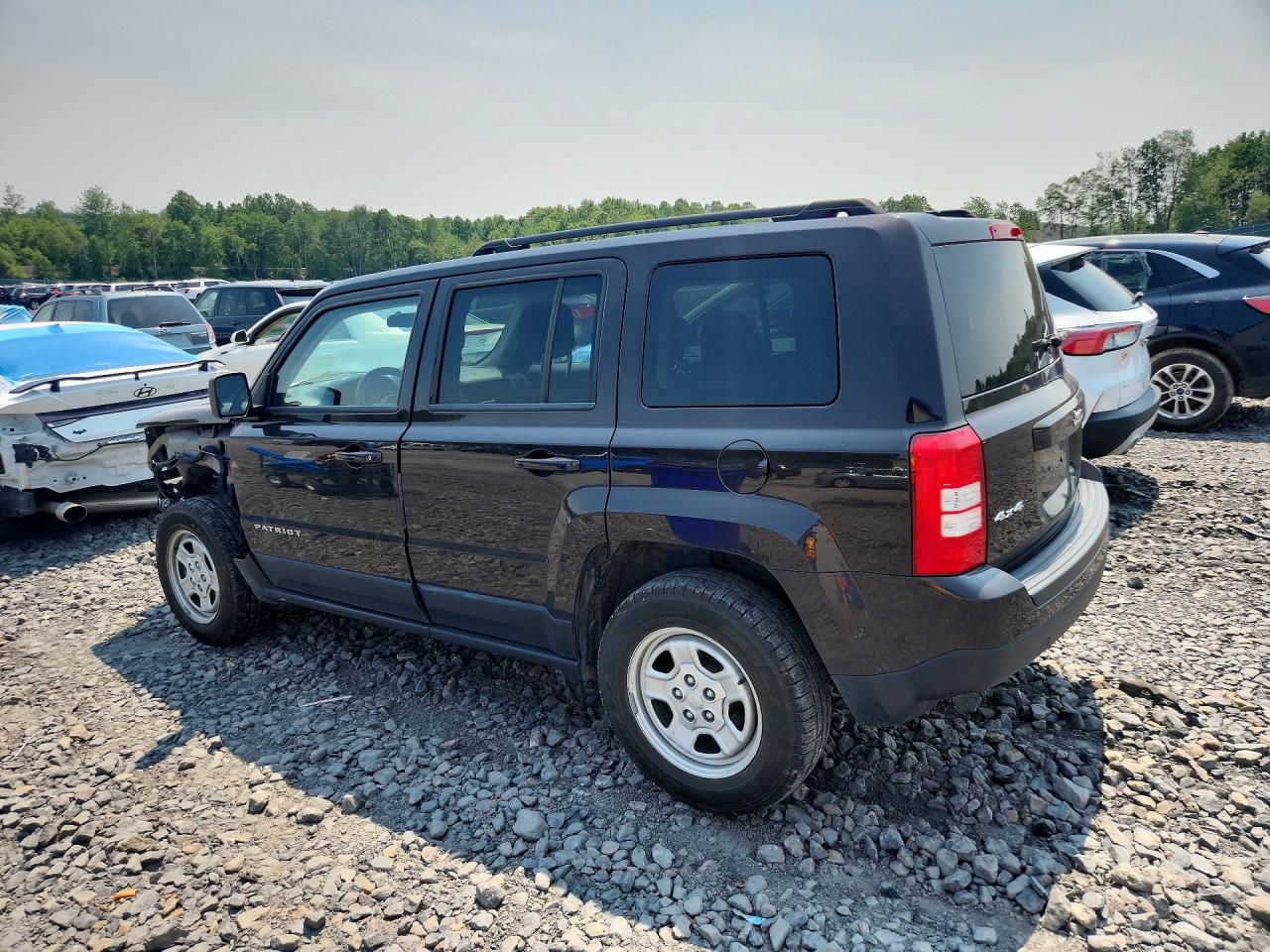 2014 Jeep Patriot Sport Gray vin: 1C4NJRBB4ED828834