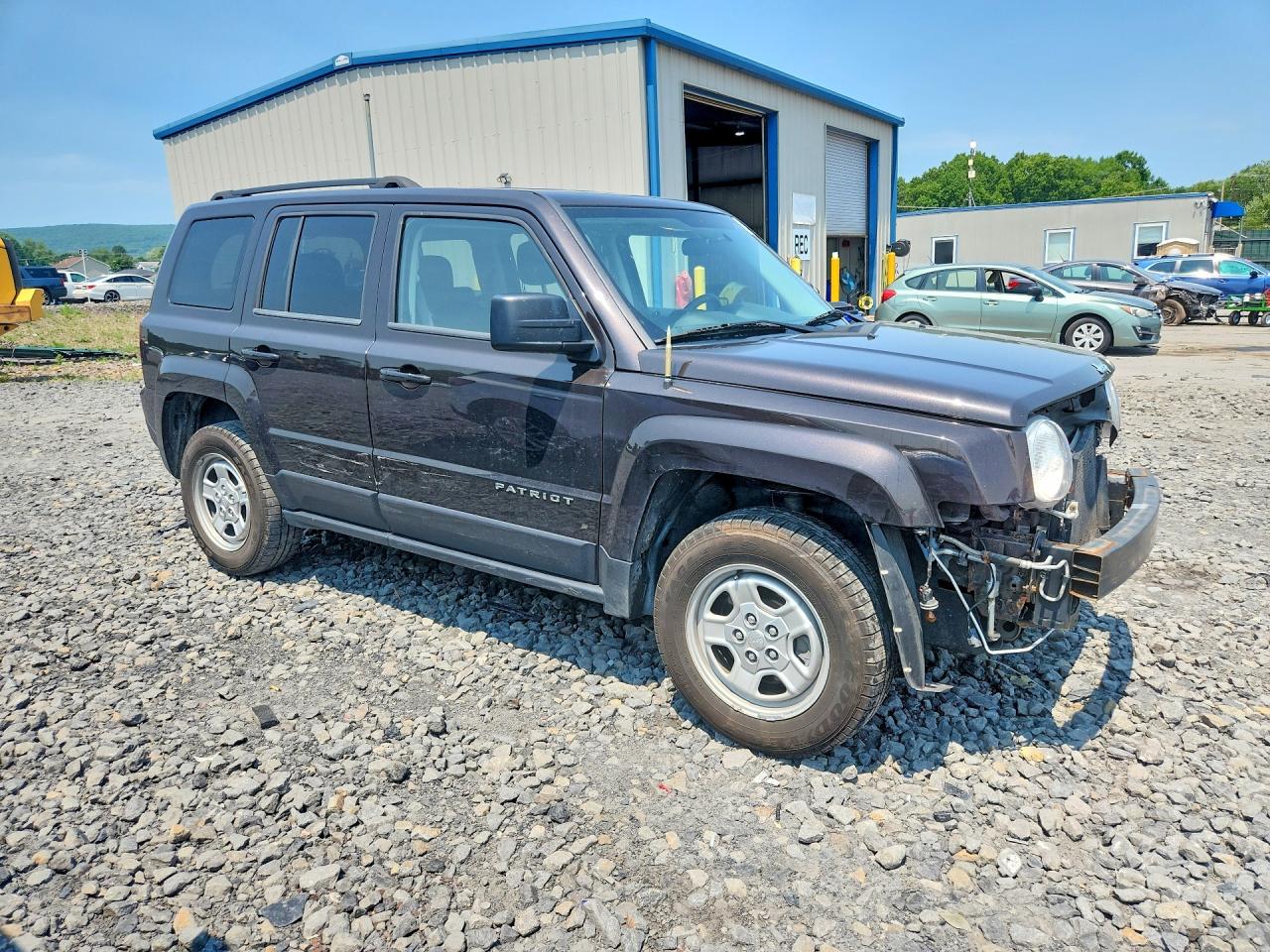 2014 Jeep Patriot Sport Gray vin: 1C4NJRBB4ED828834