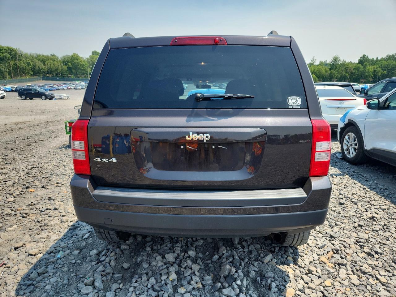 2014 Jeep Patriot Sport Gray vin: 1C4NJRBB4ED828834