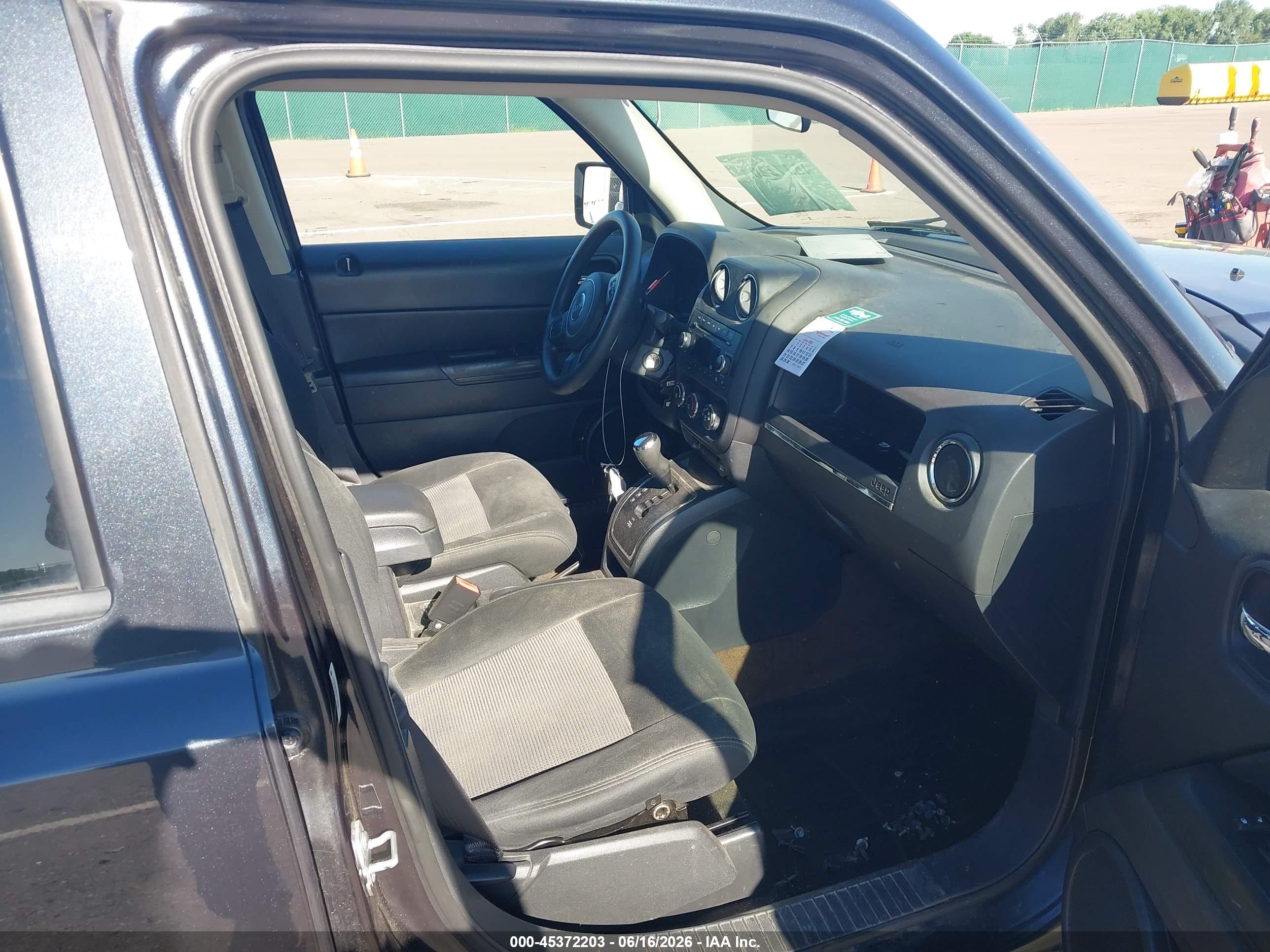 2015 Jeep Patriot Sport Black vin: 1C4NJRBB4FD135179