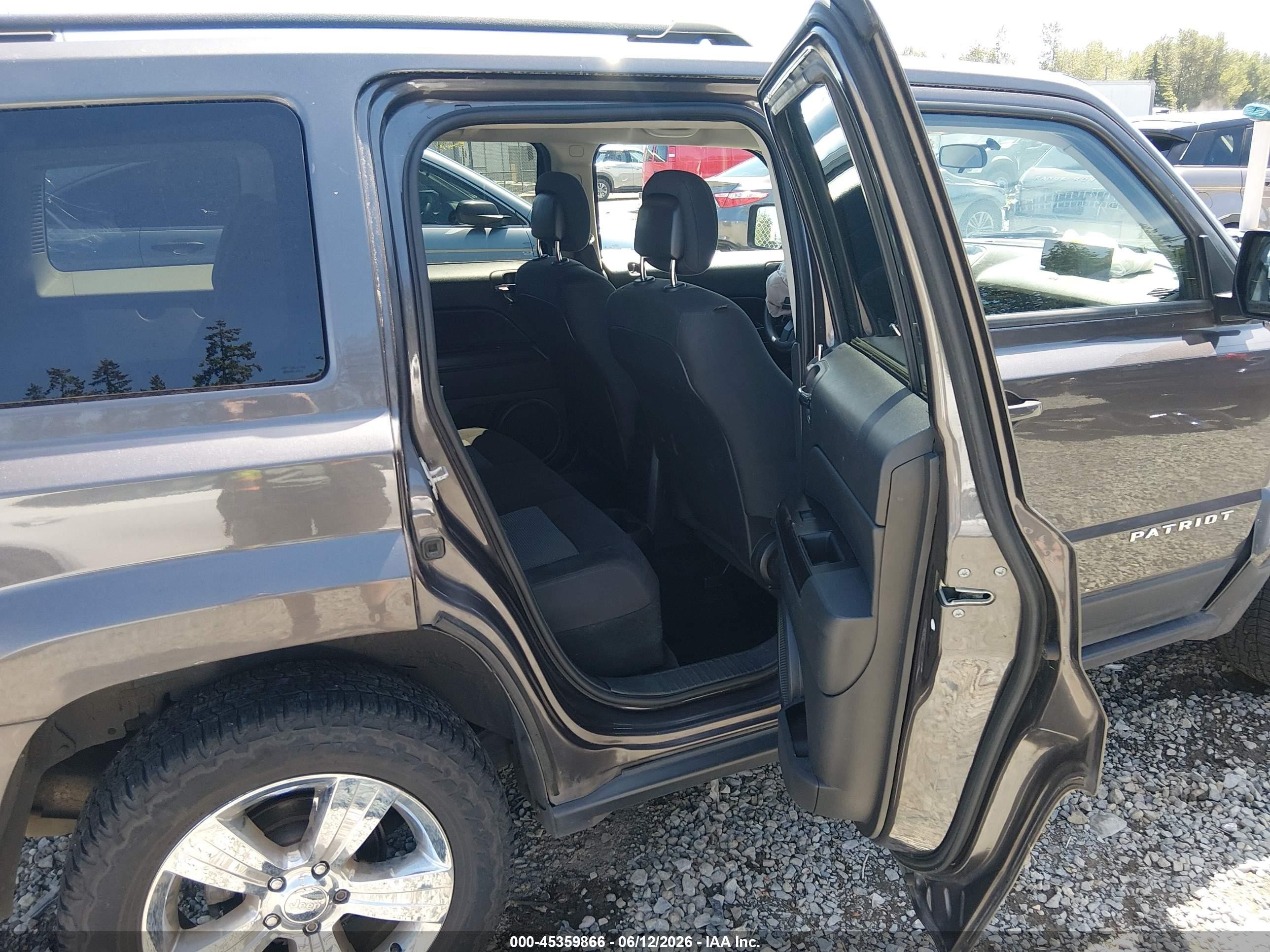2015 Jeep Patriot Sport Gray vin: 1C4NJRBB4FD188903