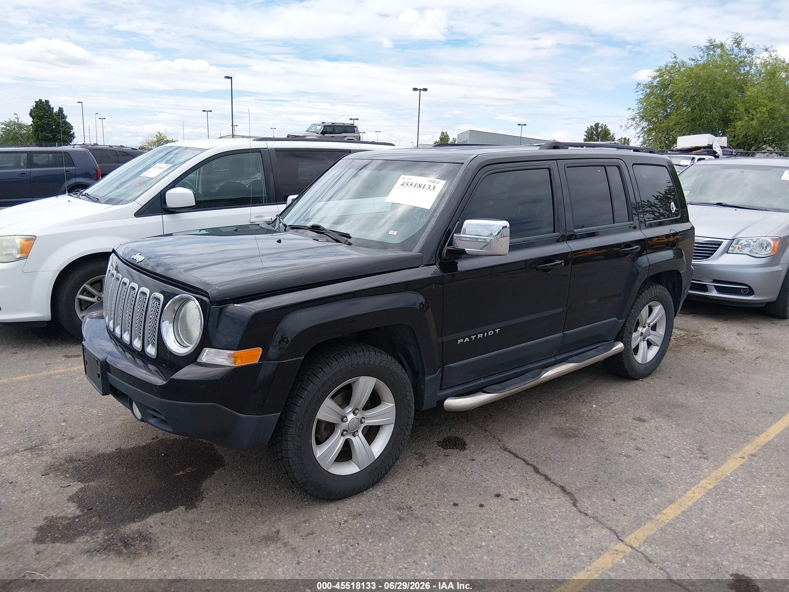 2015 Jeep Patriot Sport Black vin: 1C4NJRBB4FD194345