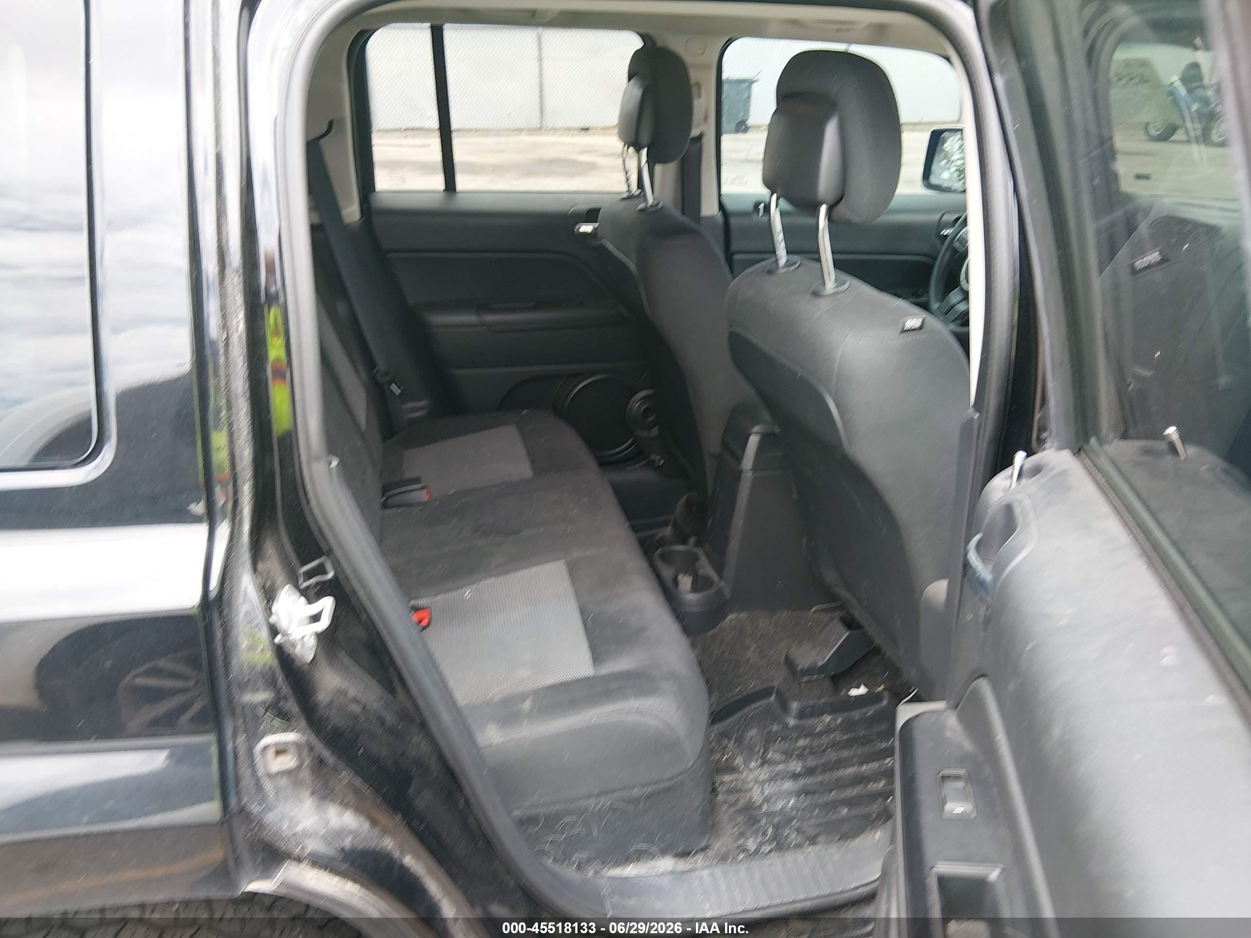 2015 Jeep Patriot Sport Black vin: 1C4NJRBB4FD194345