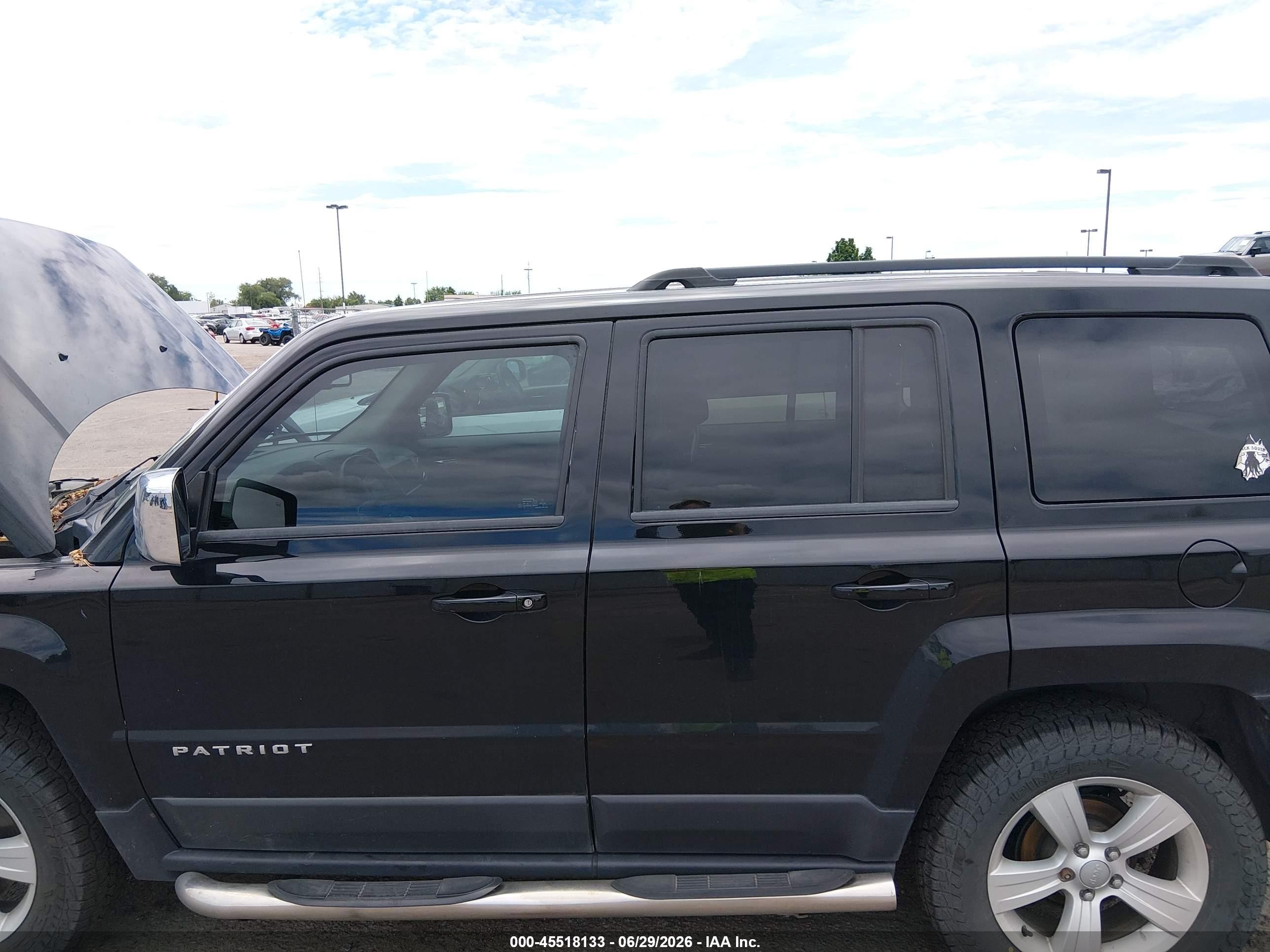 2015 Jeep Patriot Sport Black vin: 1C4NJRBB4FD194345
