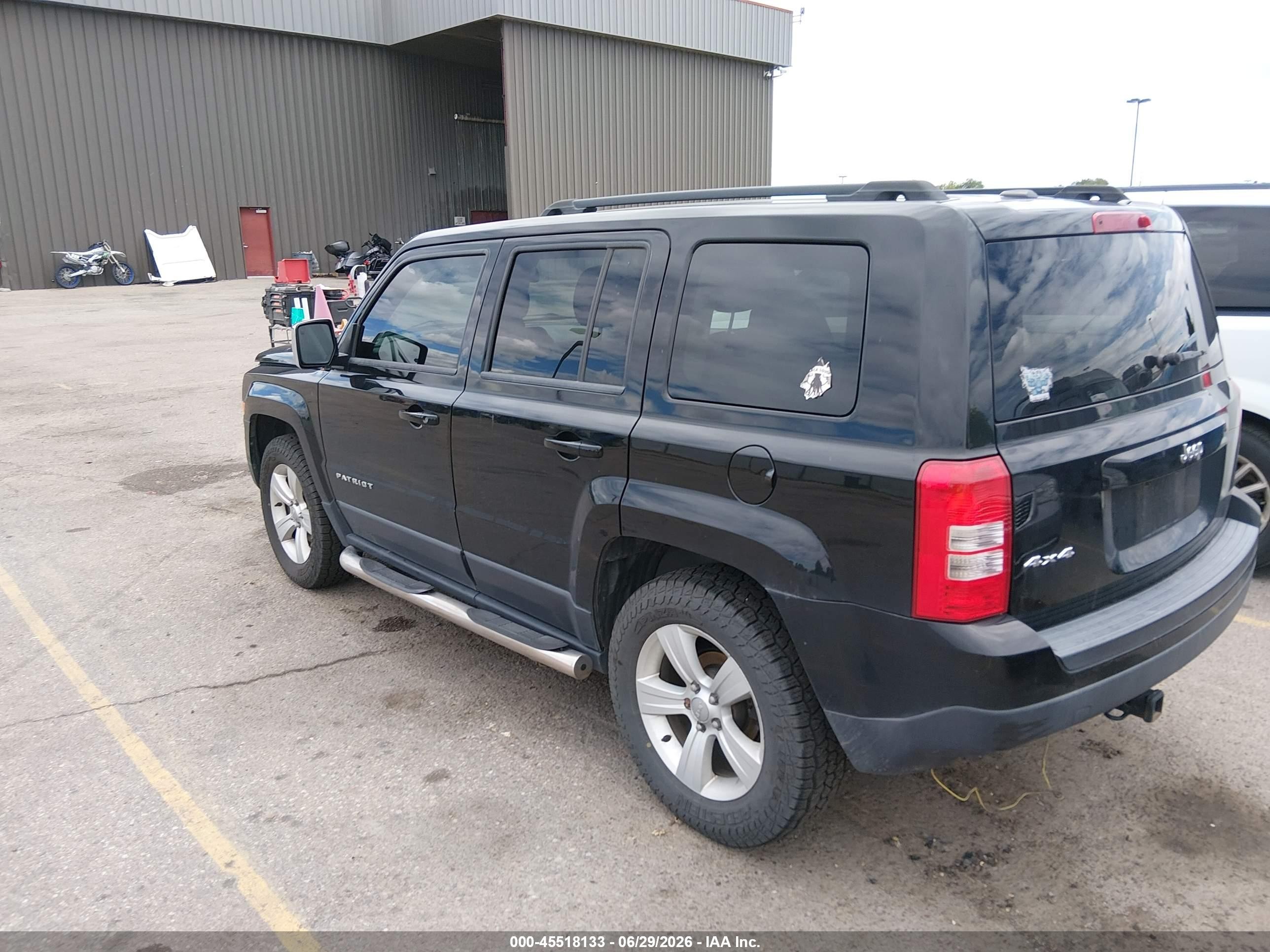 2015 Jeep Patriot Sport Black vin: 1C4NJRBB4FD194345