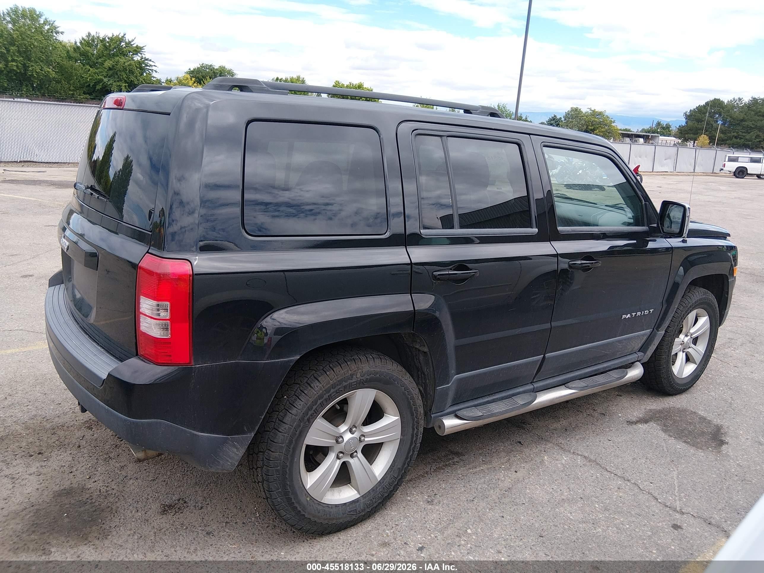 2015 Jeep Patriot Sport Black vin: 1C4NJRBB4FD194345