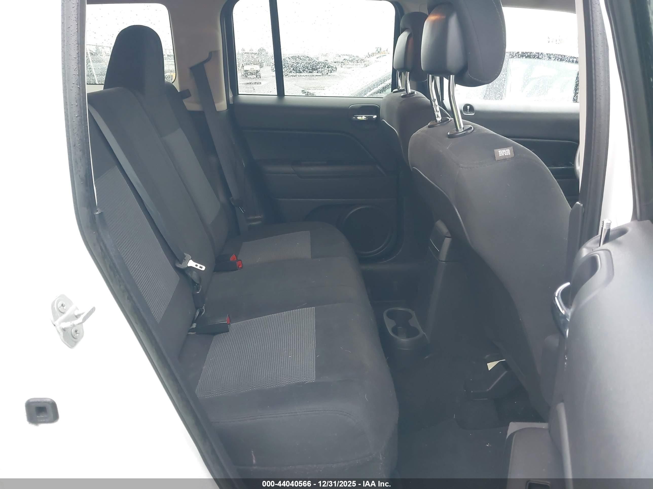 2015 Jeep Patriot Sport White vin: 1C4NJRBB4FD207546