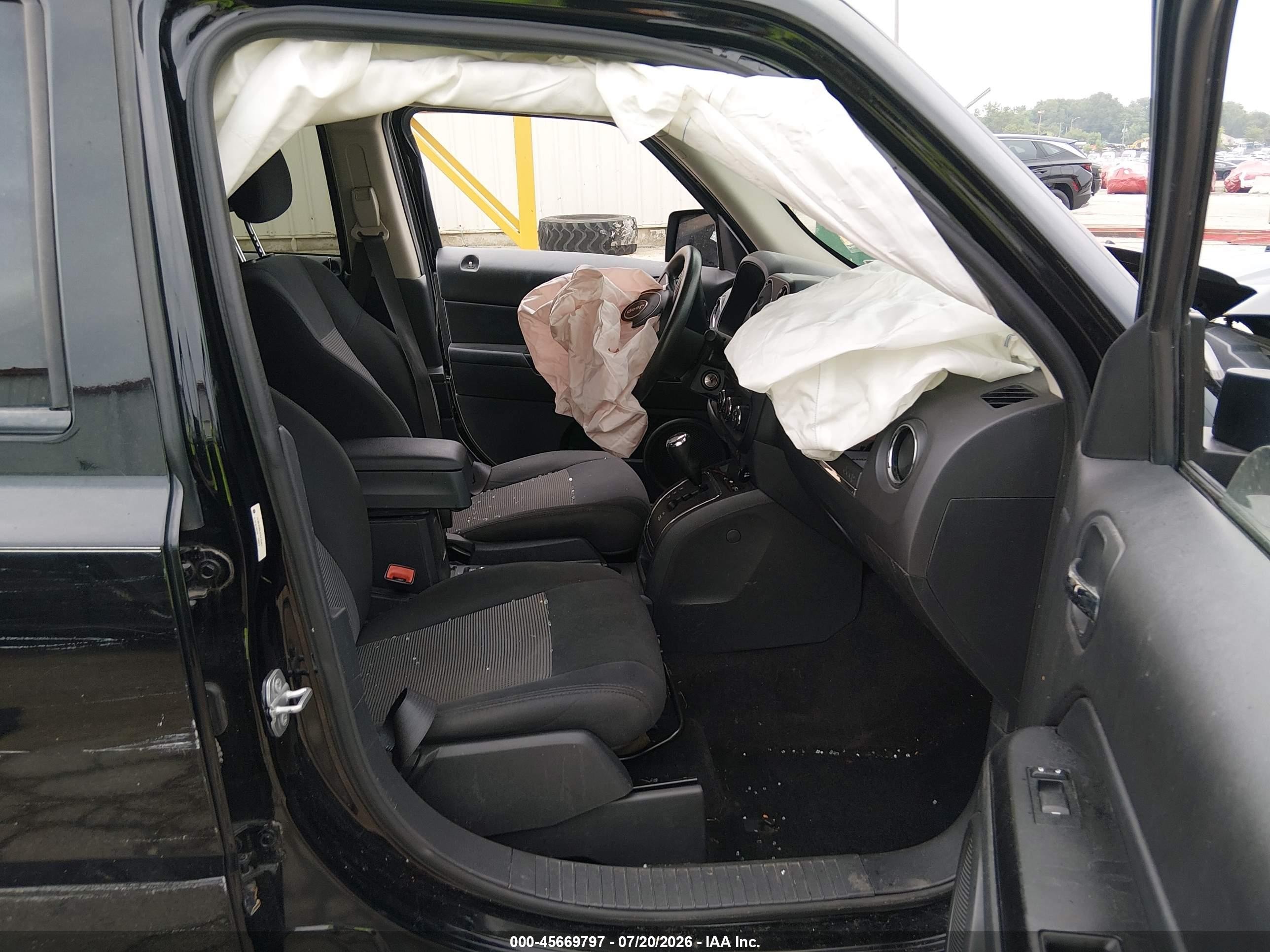 2015 Jeep Patriot Sport Black vin: 1C4NJRBB4FD215467