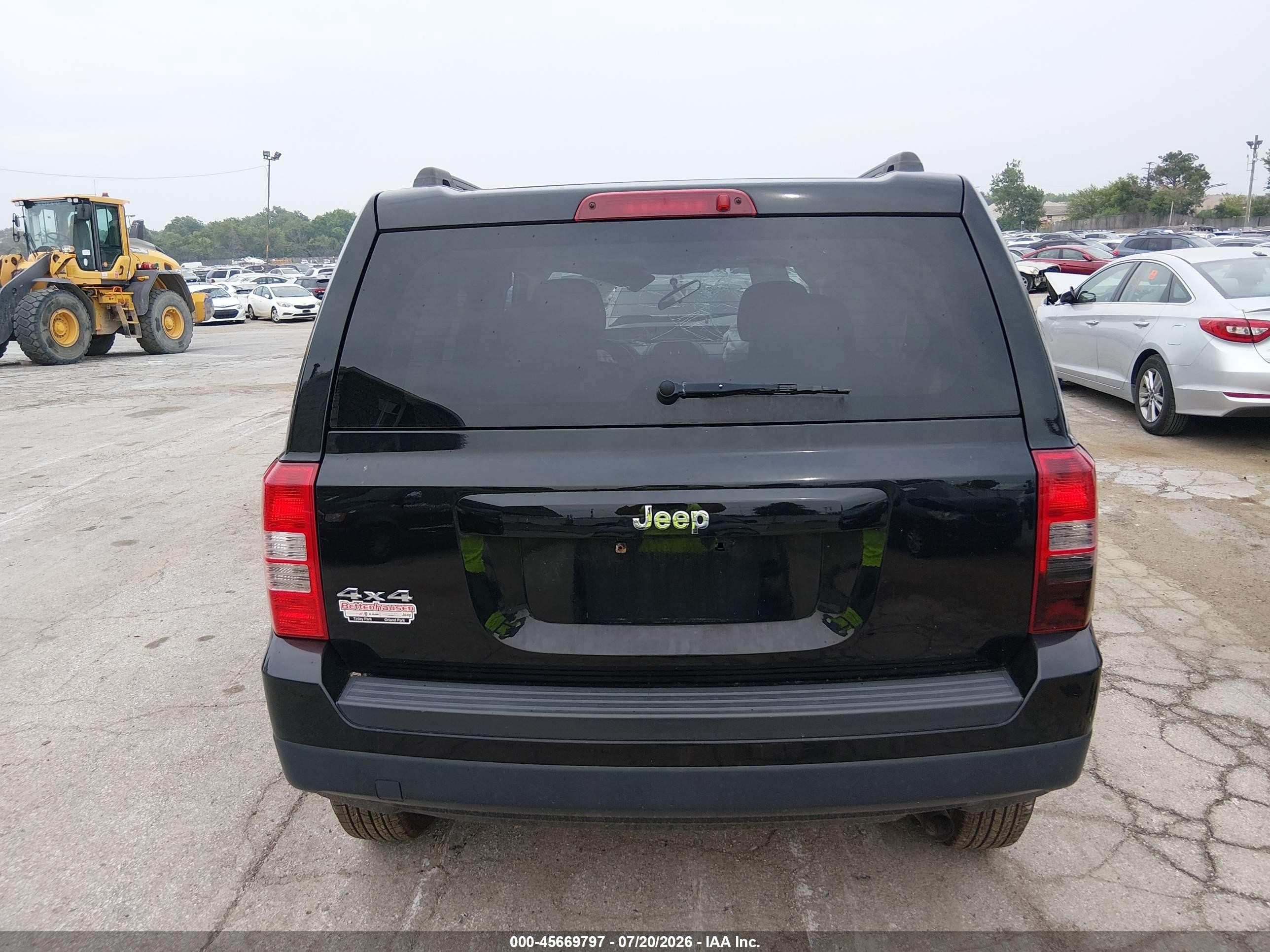 2015 Jeep Patriot Sport Black vin: 1C4NJRBB4FD215467
