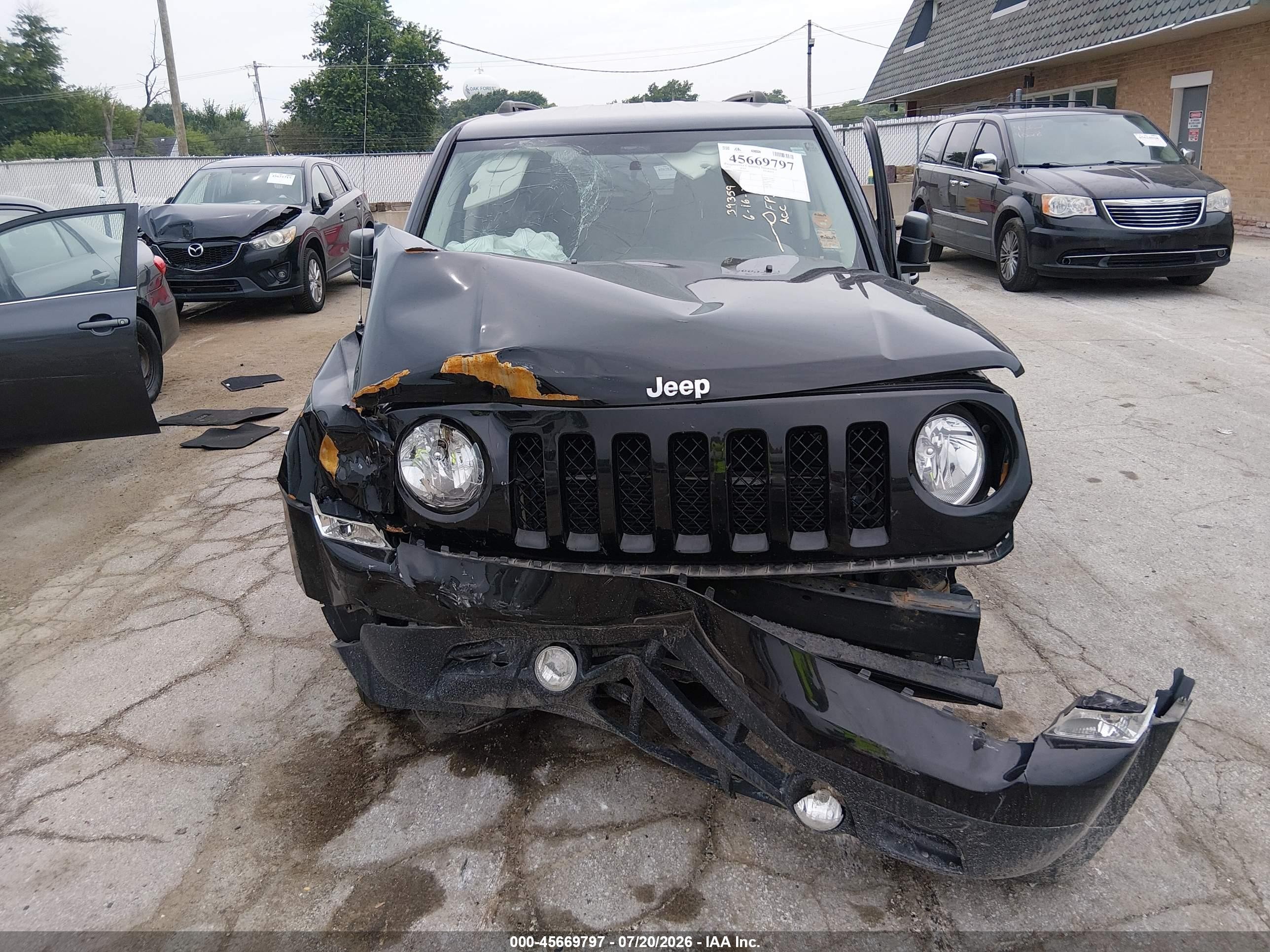 2015 Jeep Patriot Sport Black vin: 1C4NJRBB4FD215467