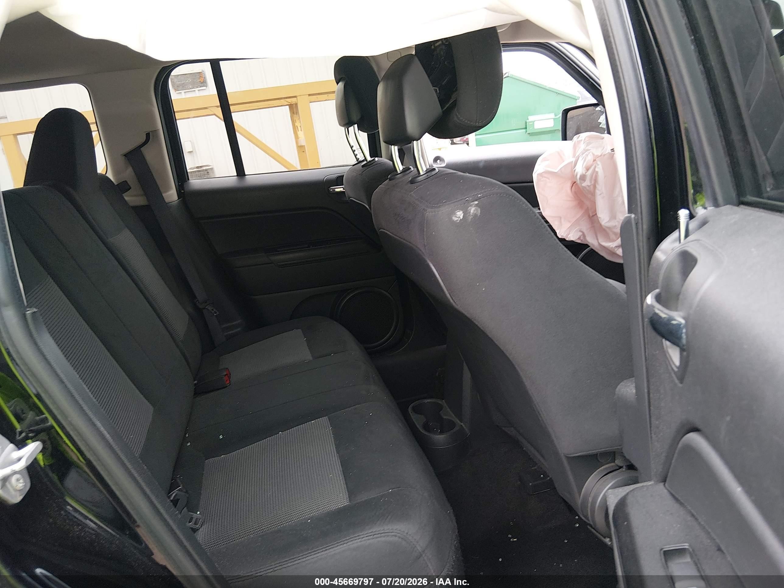 2015 Jeep Patriot Sport Black vin: 1C4NJRBB4FD215467