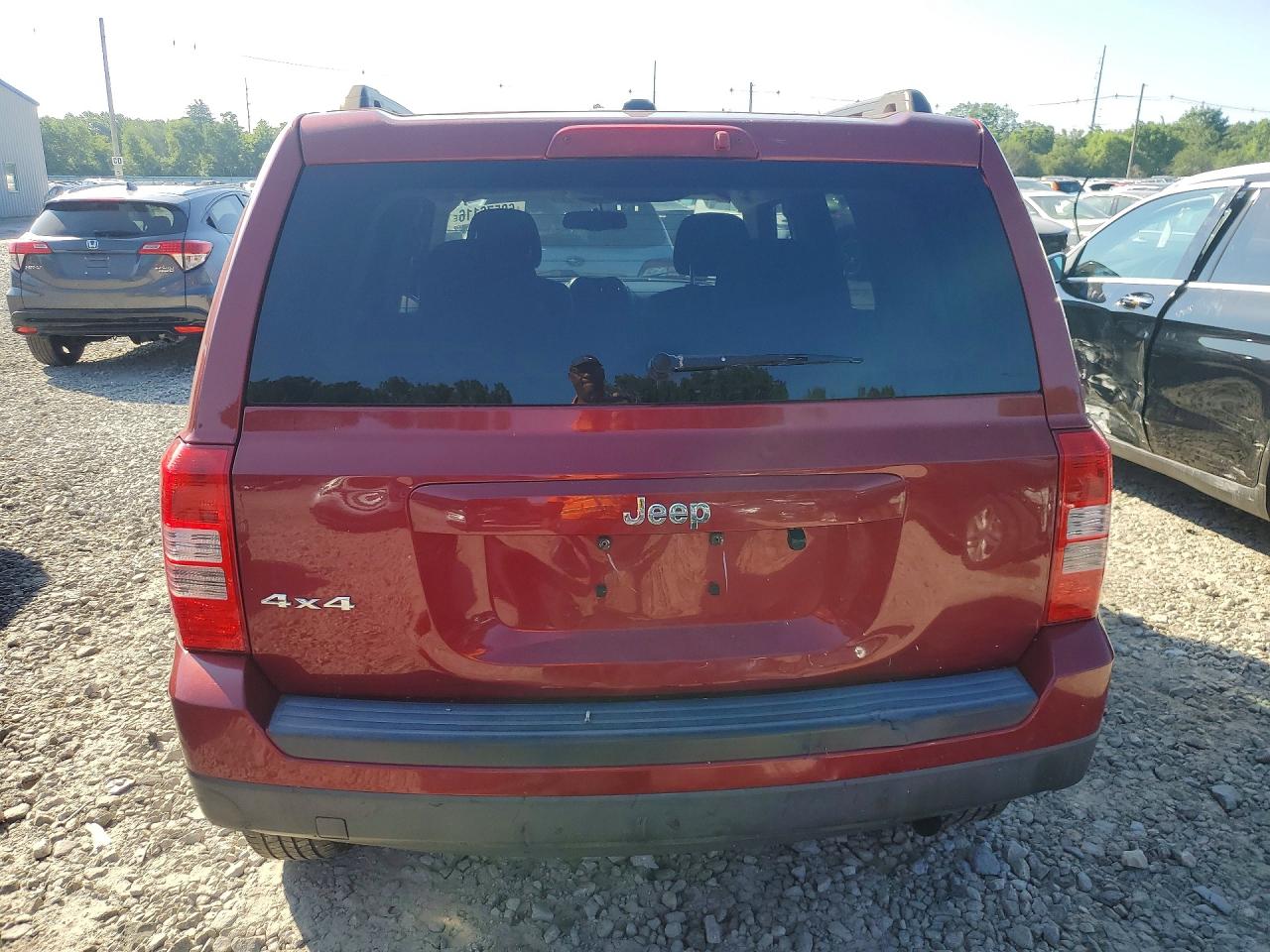 2015 Jeep Patriot Sport Красный vin: 1C4NJRBB4FD216036