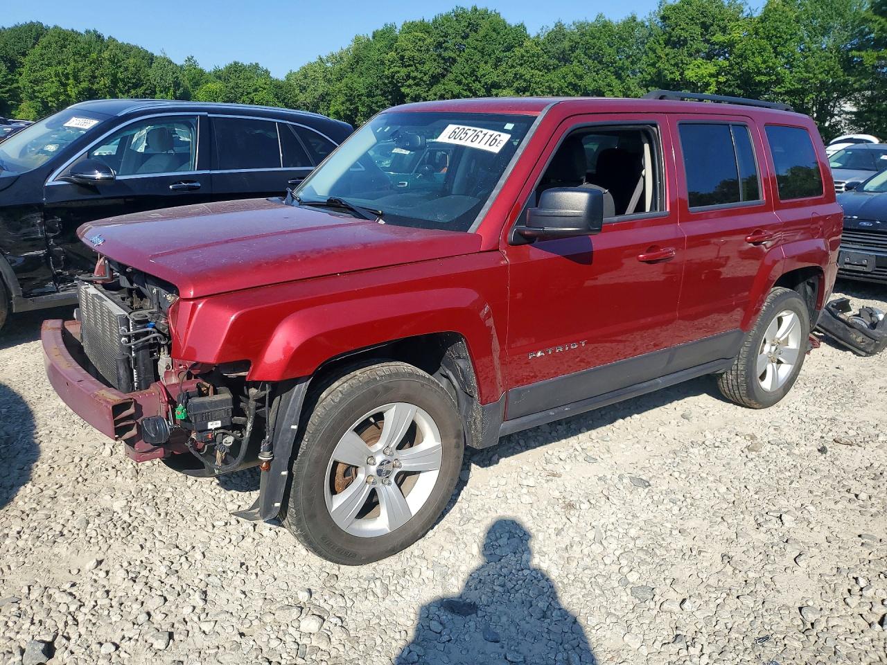 2015 Jeep Patriot Sport Красный vin: 1C4NJRBB4FD216036