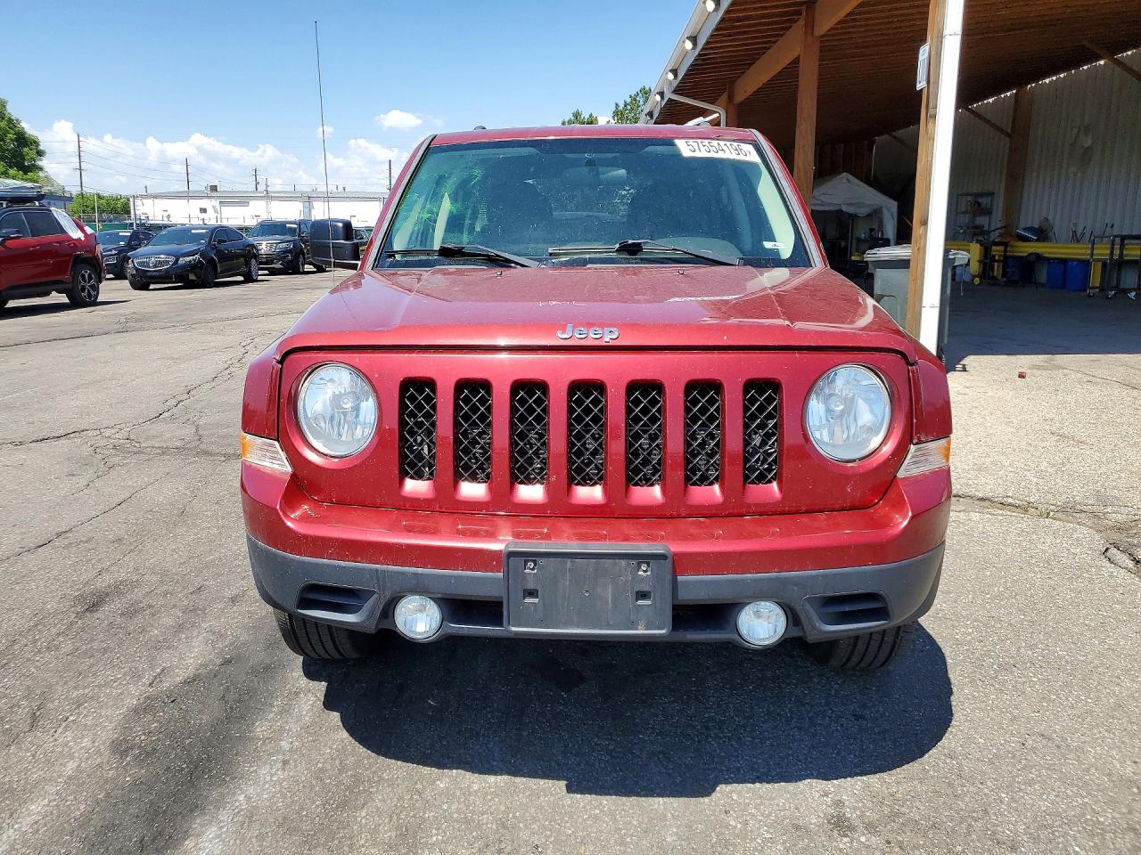 2015 Jeep Patriot Sport Burgundy vin: 1C4NJRBB4FD231460