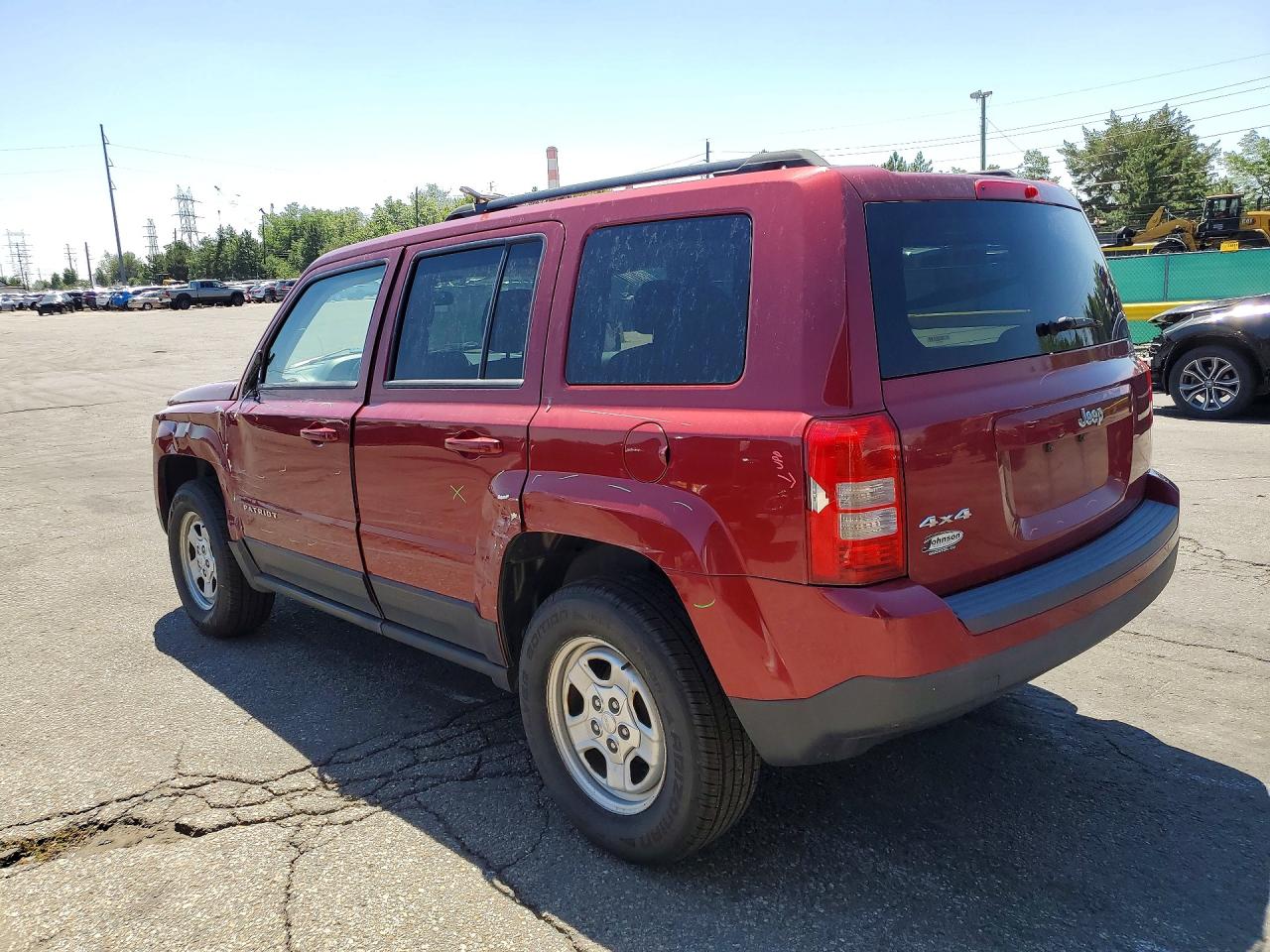 2015 Jeep Patriot Sport Burgundy vin: 1C4NJRBB4FD231460