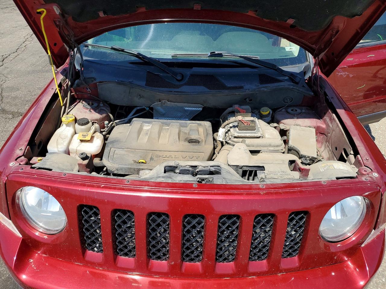 2015 Jeep Patriot Sport Burgundy vin: 1C4NJRBB4FD231460